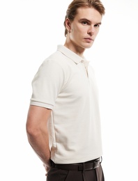 Kısa Kollu Regular Fit Polo Yaka Tişört