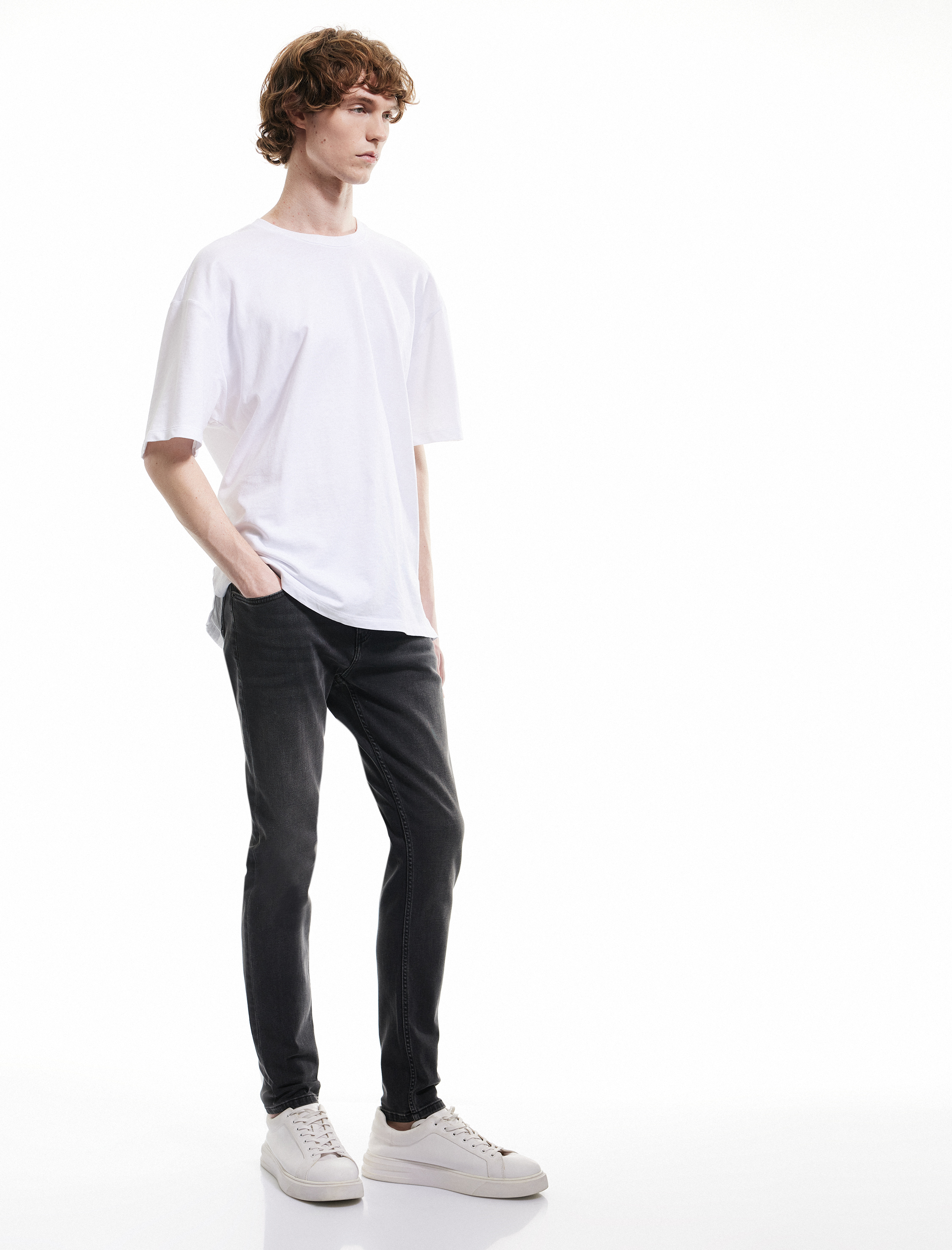   Pamuklu Normal Bel Skinny Fit Jean Pantolon - Michael Jean