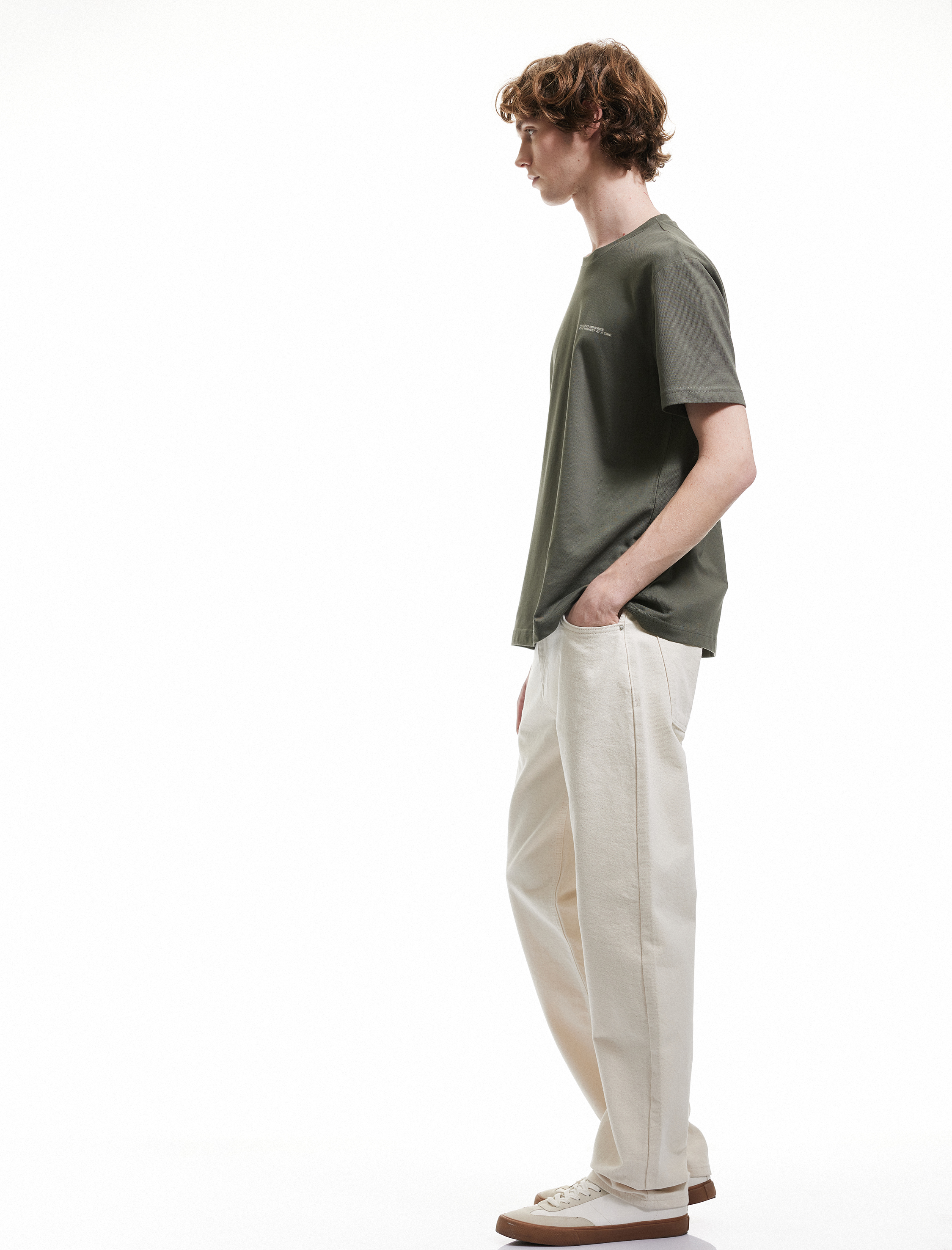   Normal Bel Cep Detaylı Vintage Straight Fit Jean Pantolon