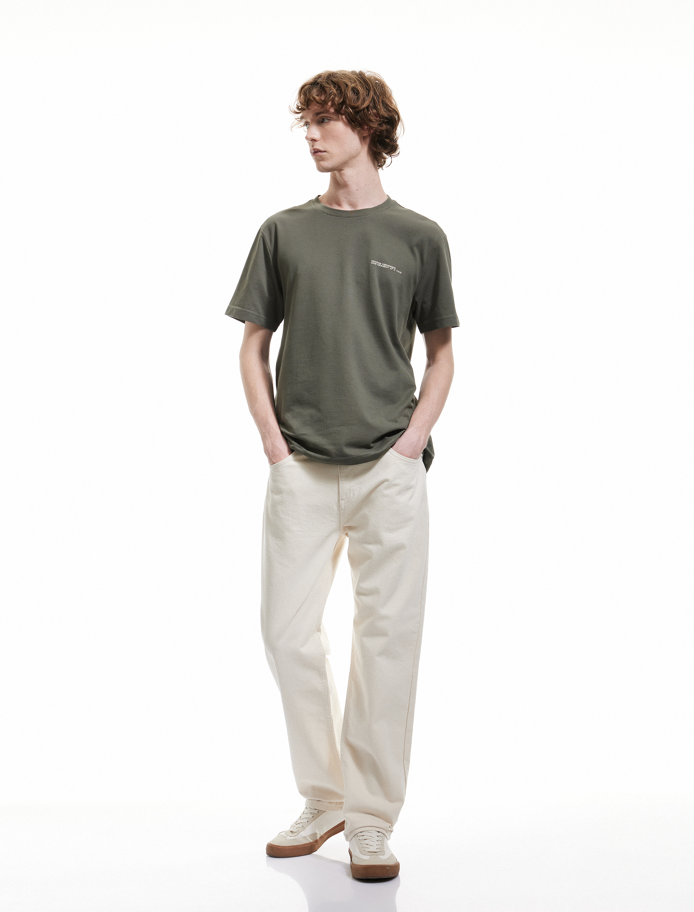   Normal Bel Cep Detaylı Vintage Straight Fit Jean Pantolon