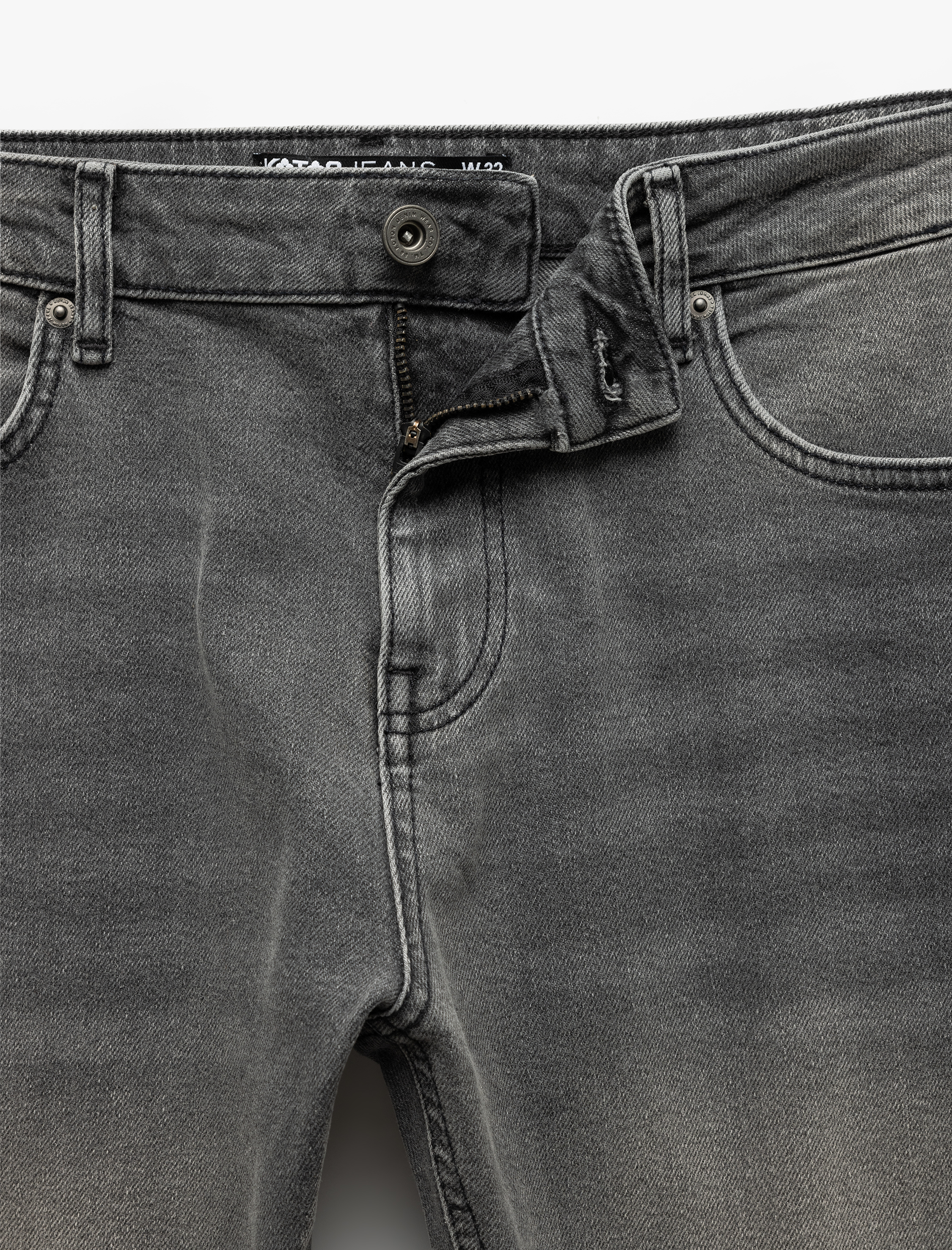   Normal Bel Pamuklu Straight Fit Jean Pantolon - Mark Jean