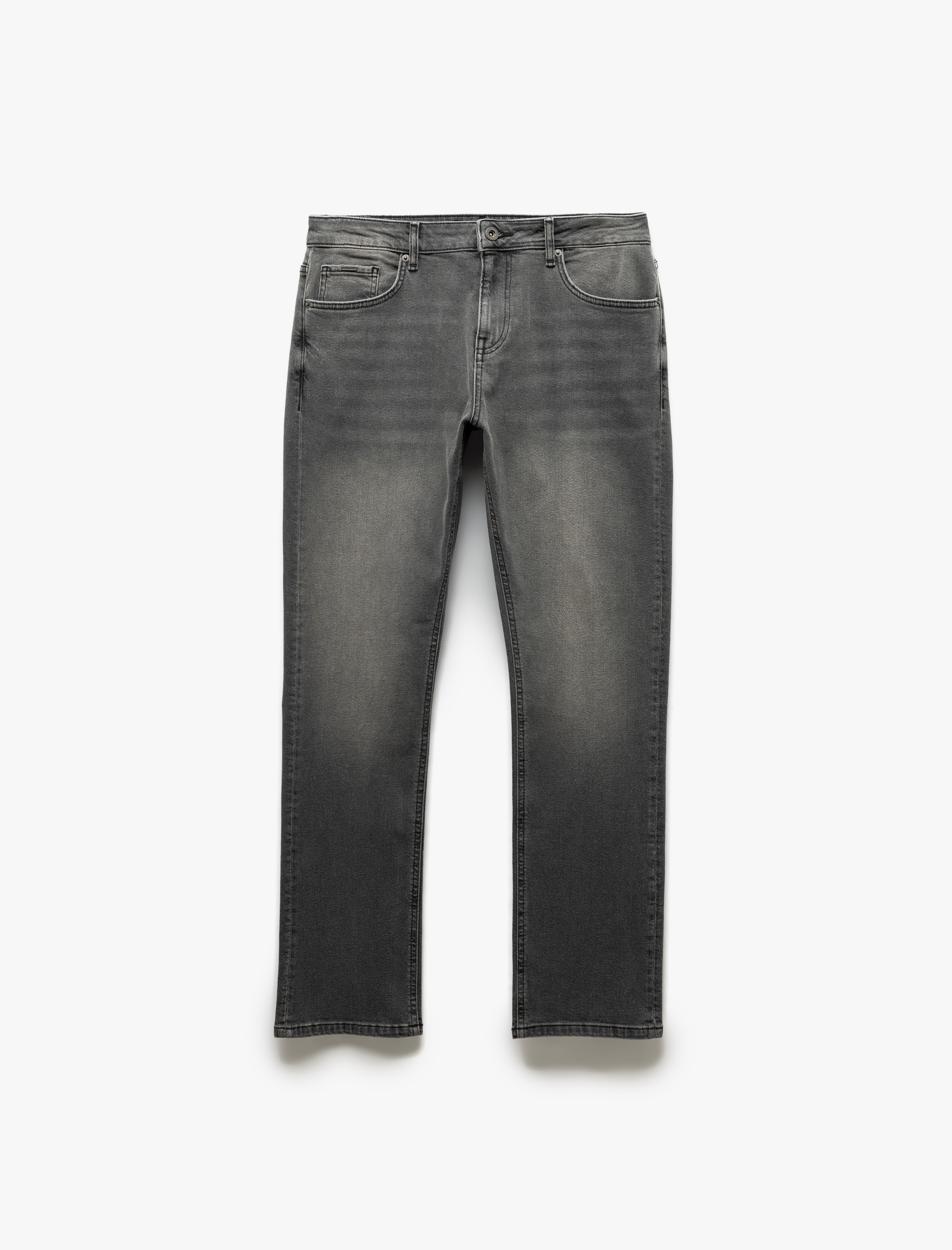   Normal Bel Pamuklu Straight Fit Jean Pantolon - Mark Jean