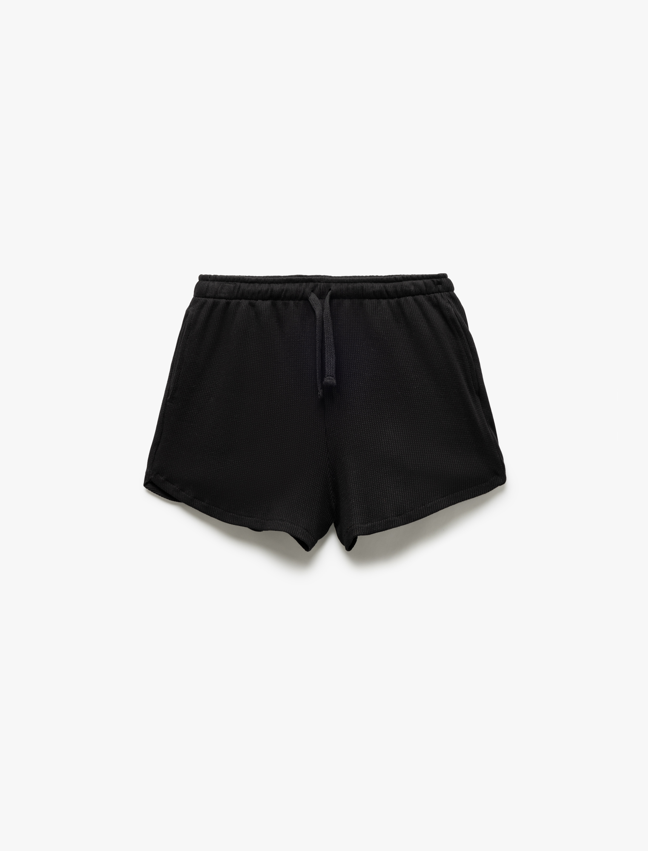   Pamuklu Cep Detaylı Slim Fit Beli Bağcıklı Mini Şort