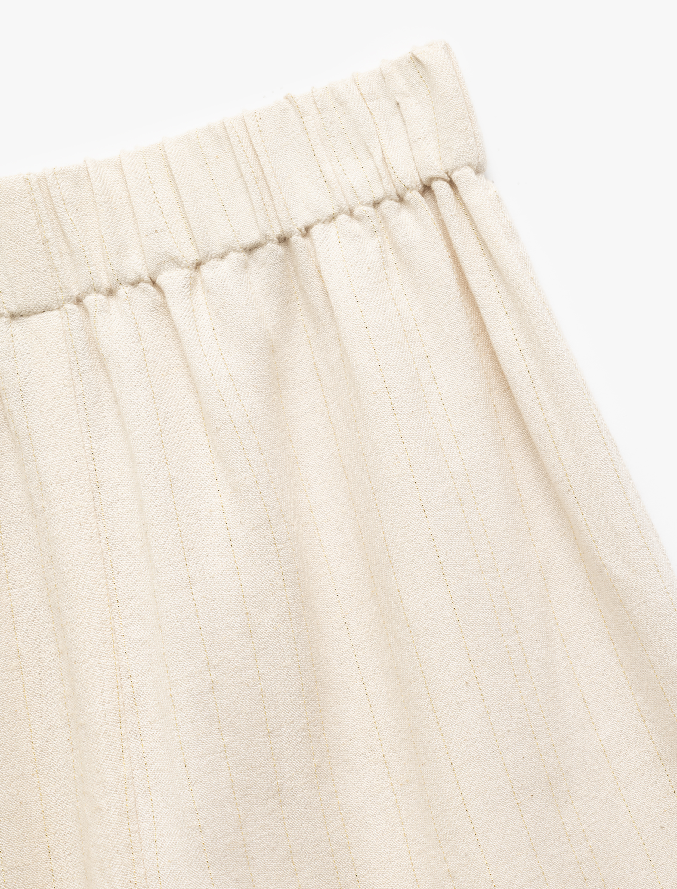  Kız Çocuk Beli Lastikli Cep Detaylı Palazzo Pantolon