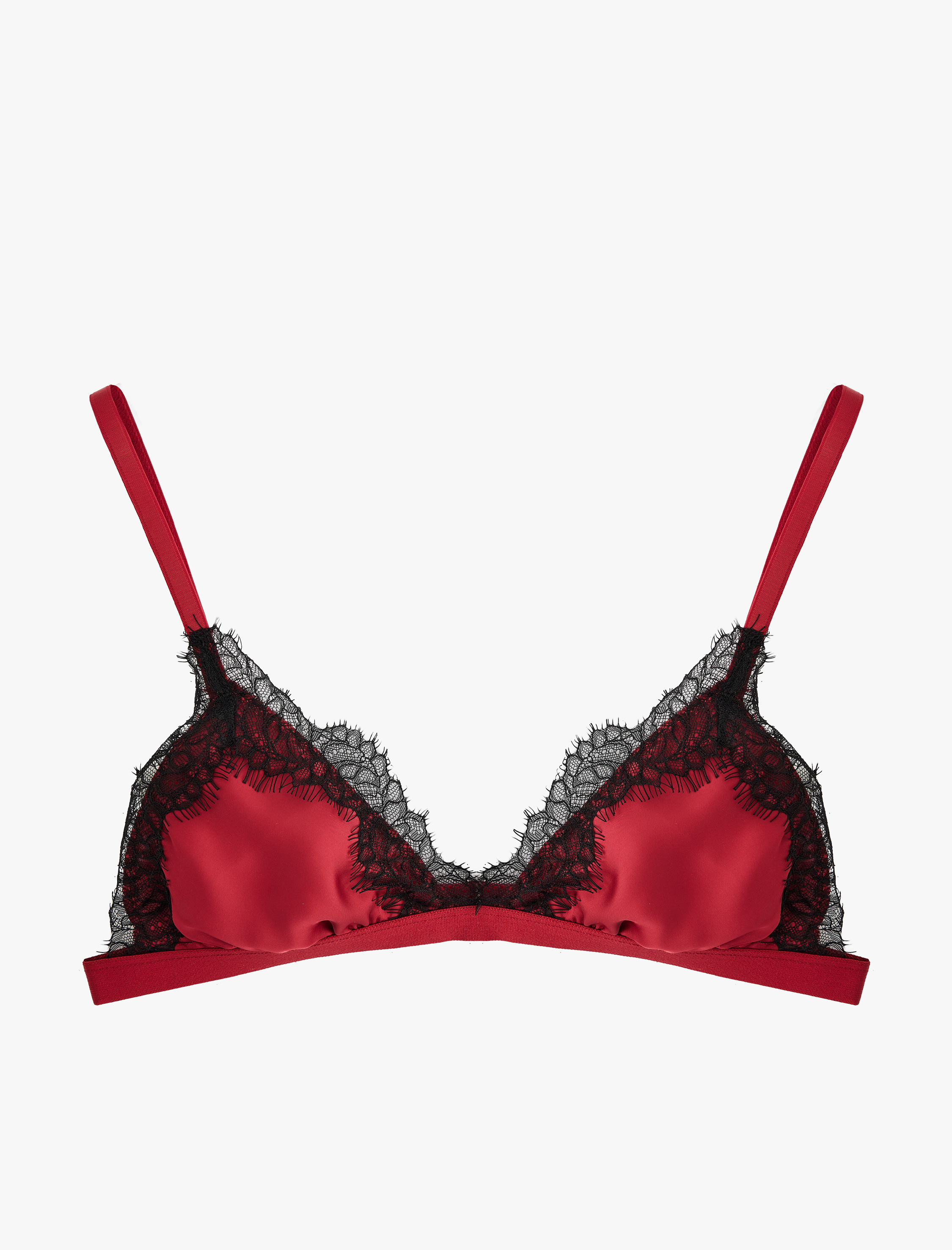   Balensiz Dantelli Saten Sütyen