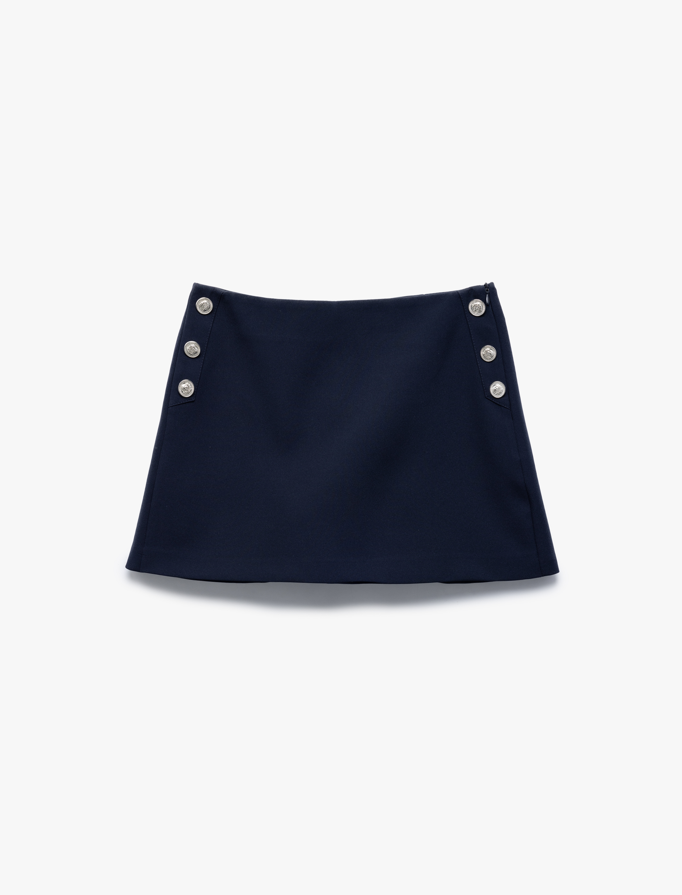   Koton X Sima Tarkan - Regular Fit Düğme Detaylı Mini Şort Etek