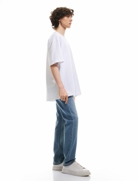 Pamuklu Normal Bel Straight Fit Jean Pantolon - Mark Jean