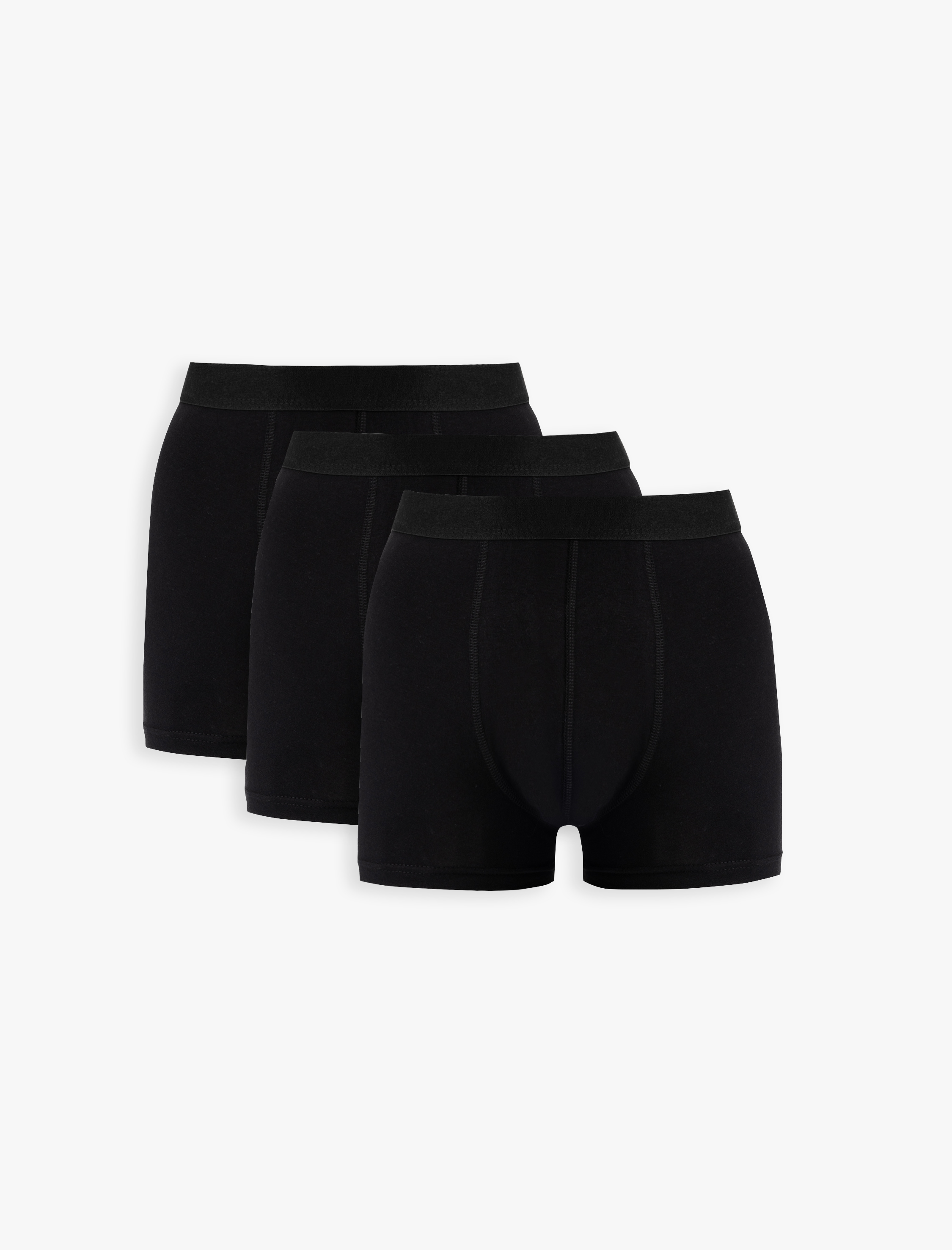   Pamuklu Basic Erkek 3'lü Boxer Seti