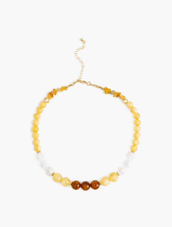 Kadın Boncuklu Kolye