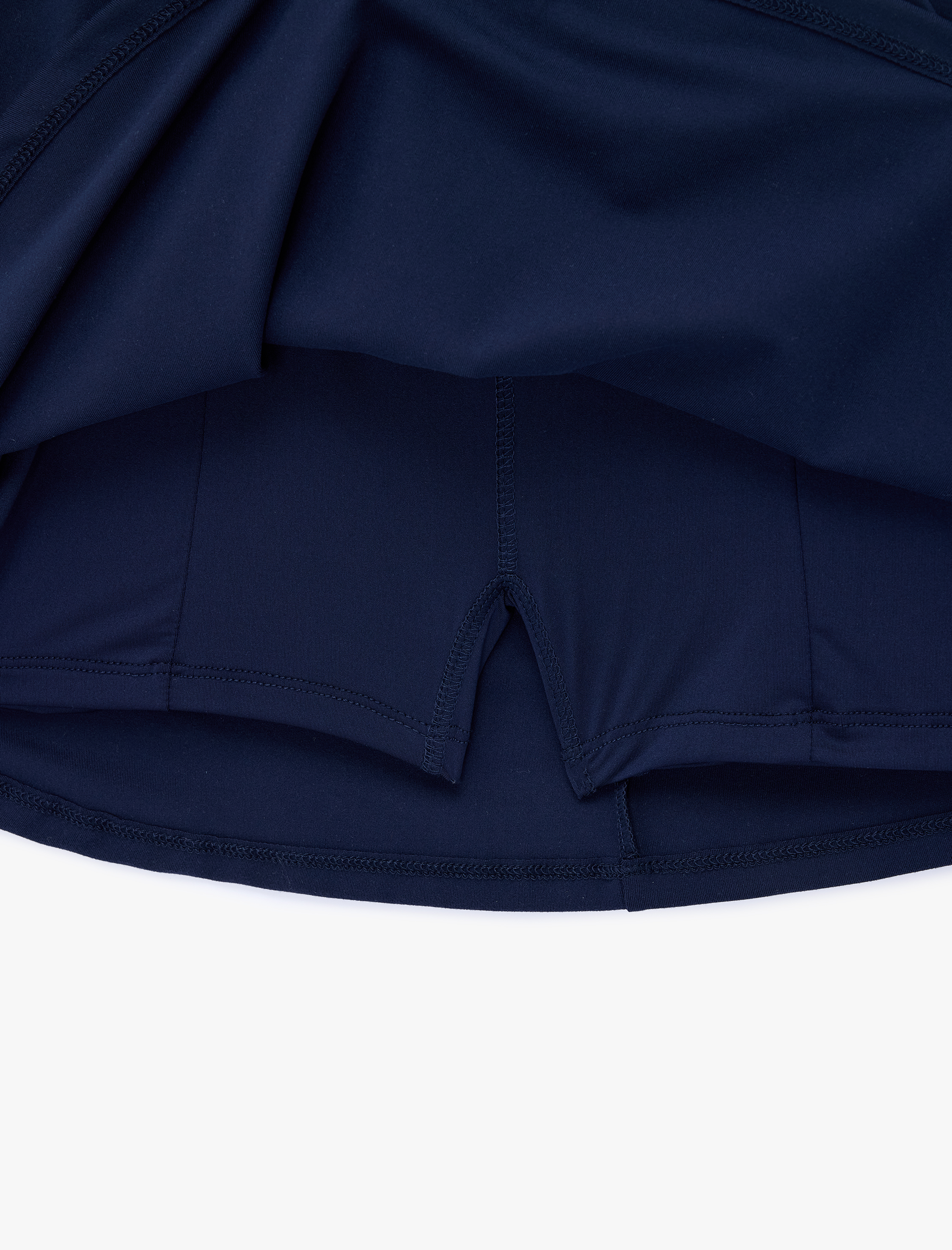   Slim Fit Kolsuz Çapraz İp Askılı Şortlu Mini Spor Elbise