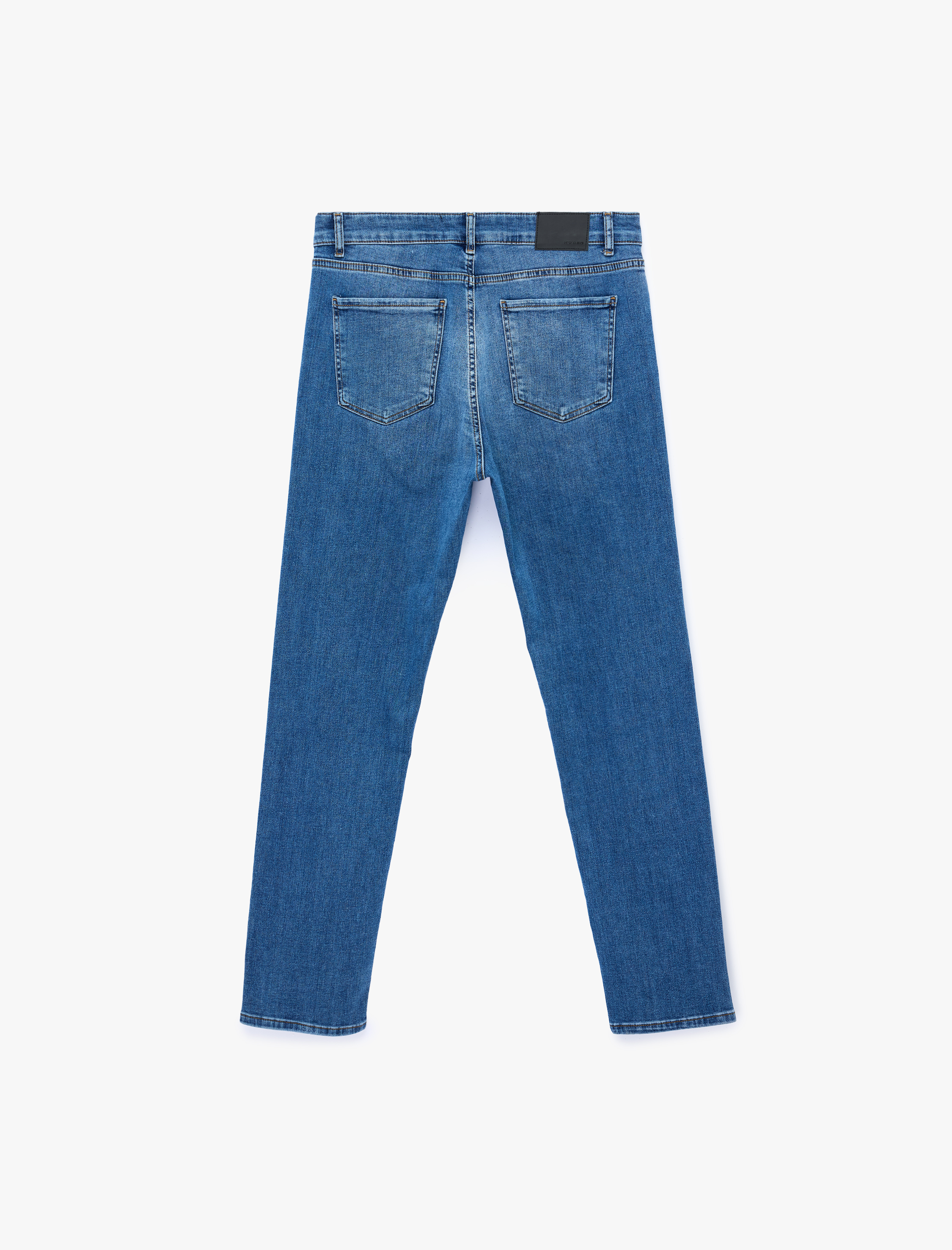   Normal Bel Pamuklu Slim Fit Jean Pantolon - Brad Jean