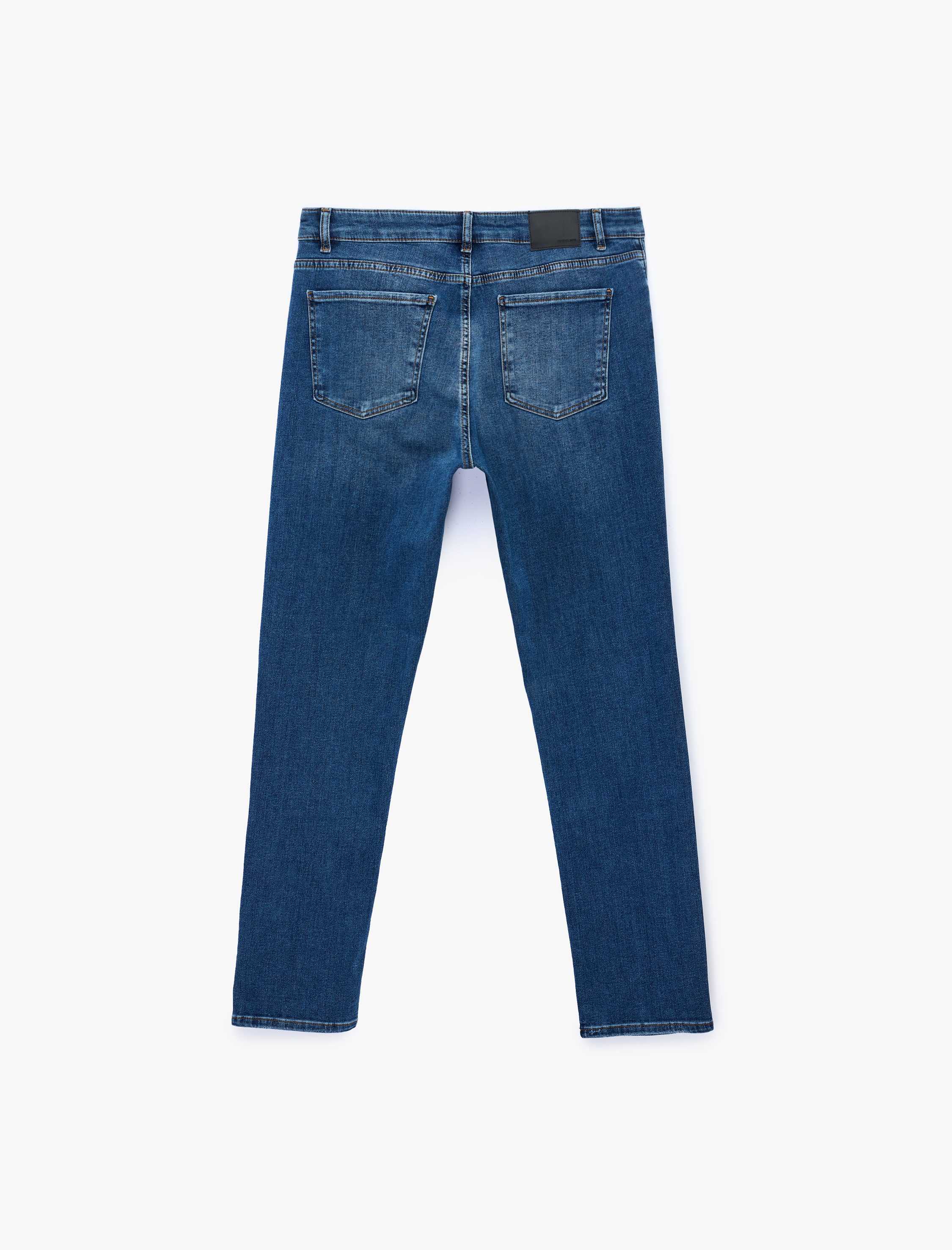   Normal Bel Pamuklu Slim Fit Jean Pantolon - Brad Jean