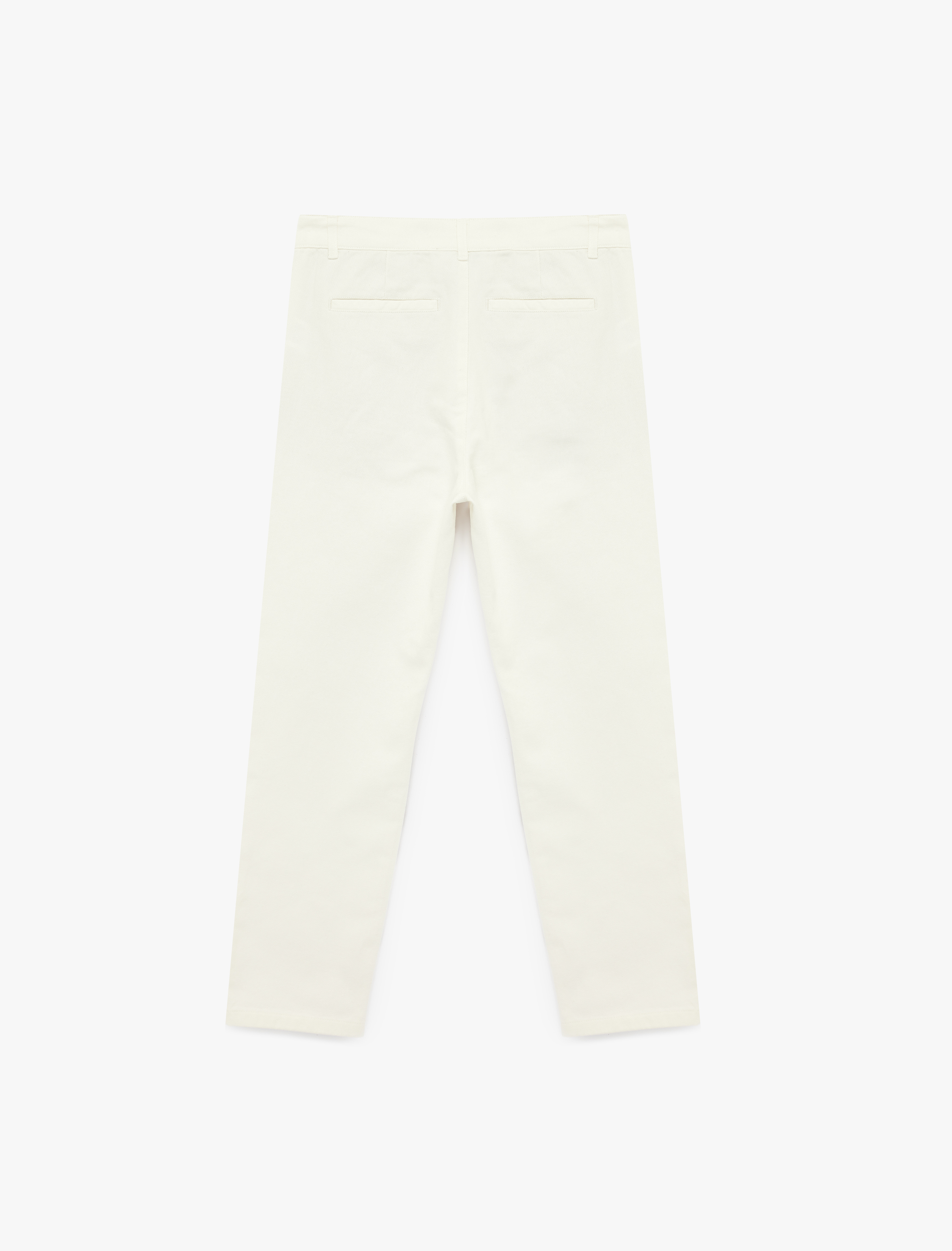   Düğmeli Cepli Pamuklu Regular Fit Pantolon