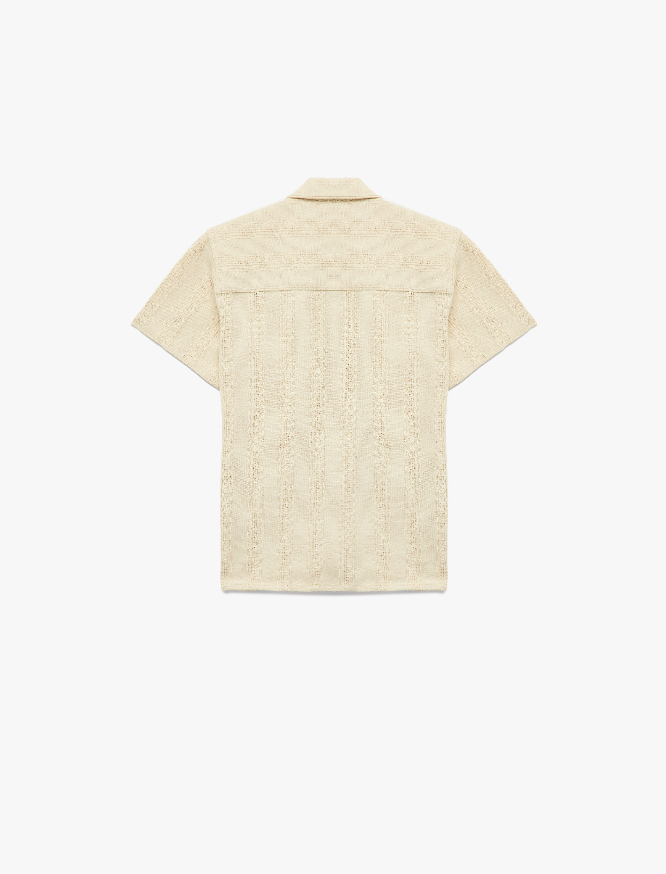  Erkek Çocuk Pamuklu Cep Detaylı Devrik Yaka Kısa Kollu Gömlek