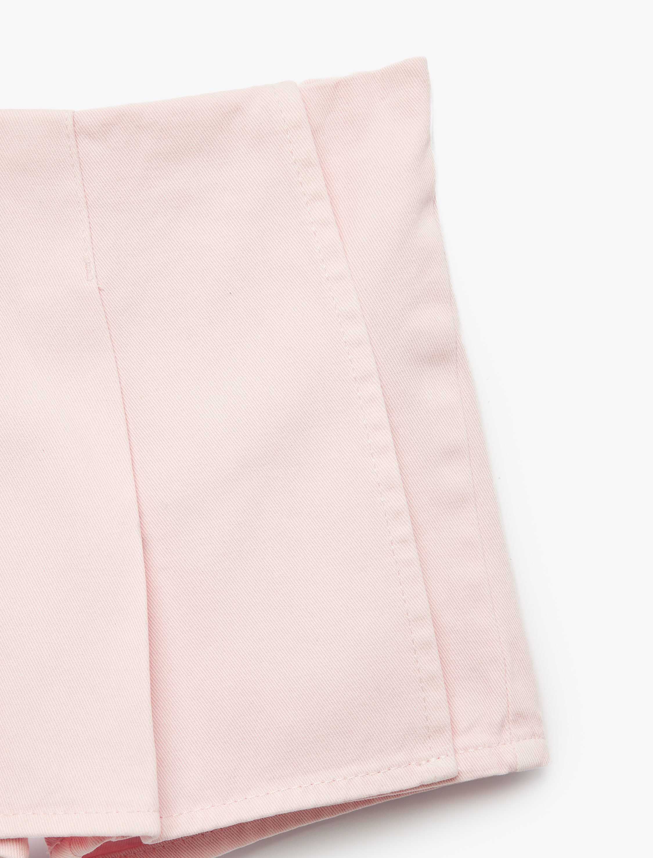  Kız Bebek Pamuklu Pileli Şort Etek