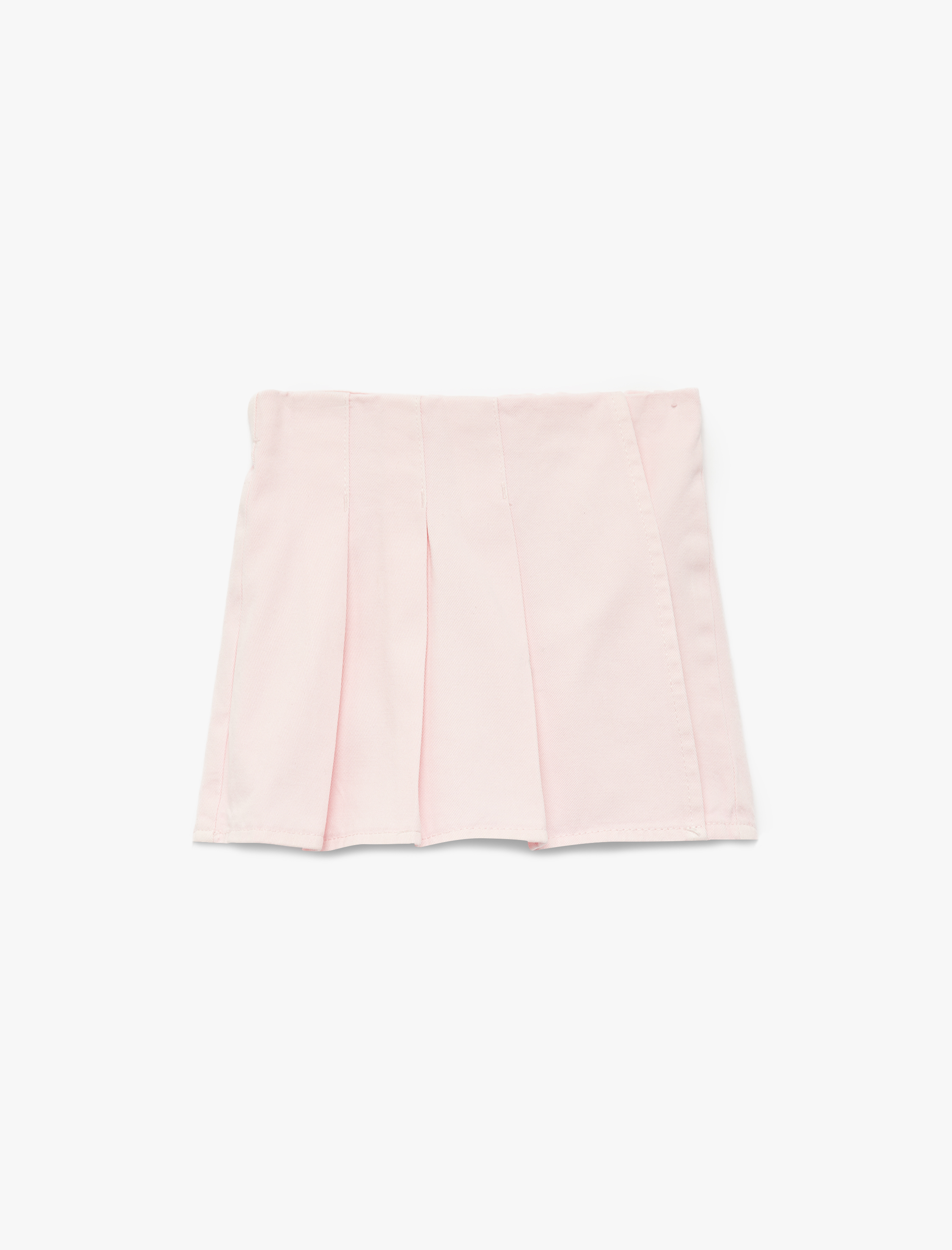  Kız Bebek Pamuklu Pileli Şort Etek