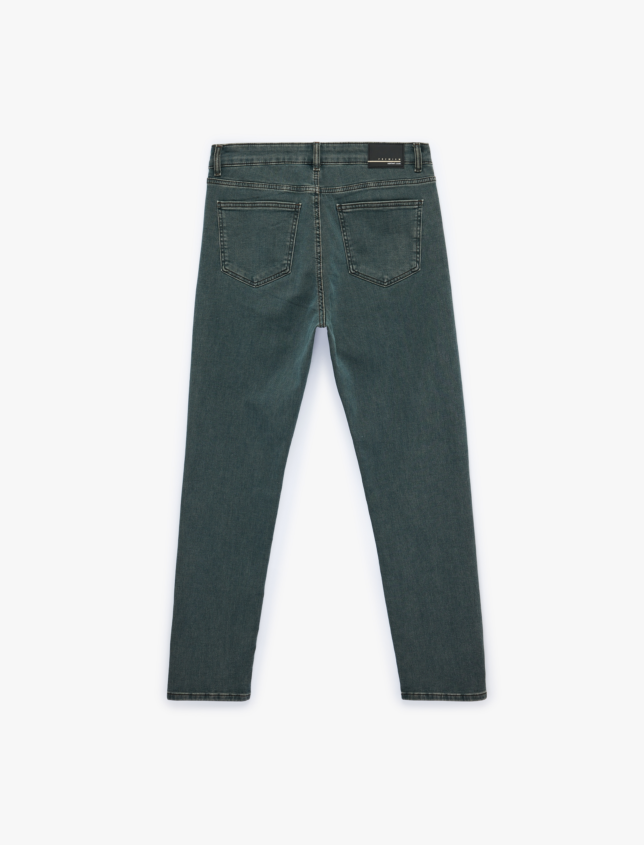   Normal Bel Pamuklu Slim Fit Jean Pantolon - Brad Jean