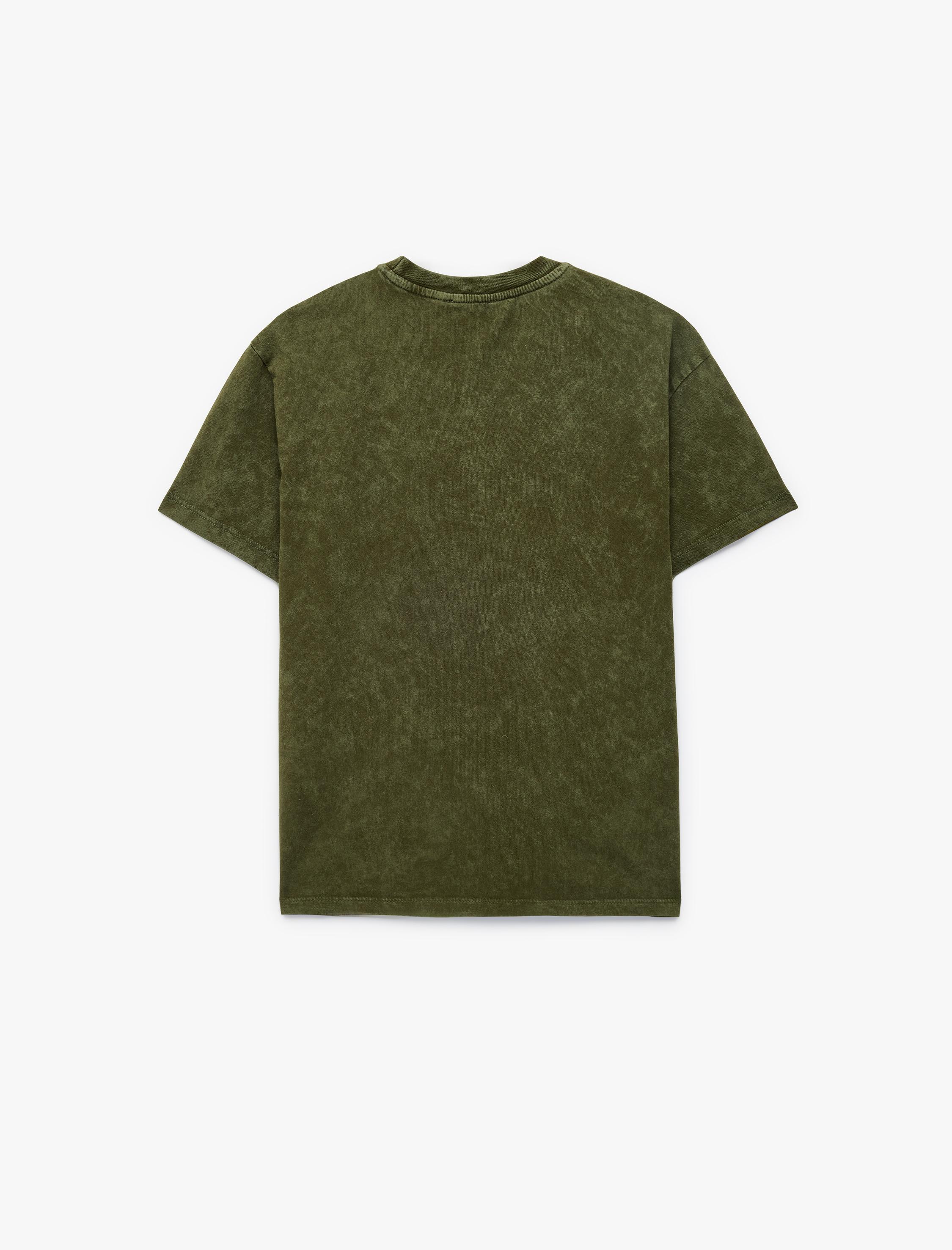  Erkek Çocuk Baskılı Kısa Kollu Bisiklet Yaka Pamuklu Tişört