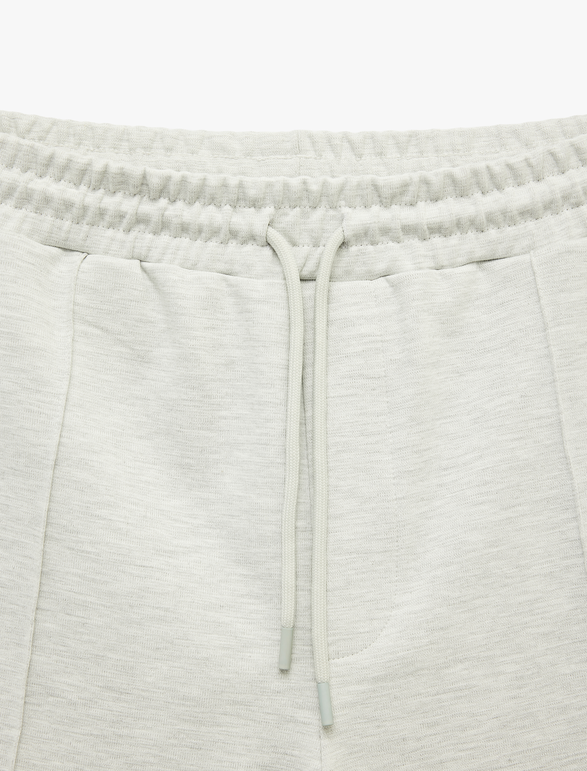   Rahat Kalıp Cepli Pamuklu Dikiş Detaylı Beli Bağcıklı Spor Şort