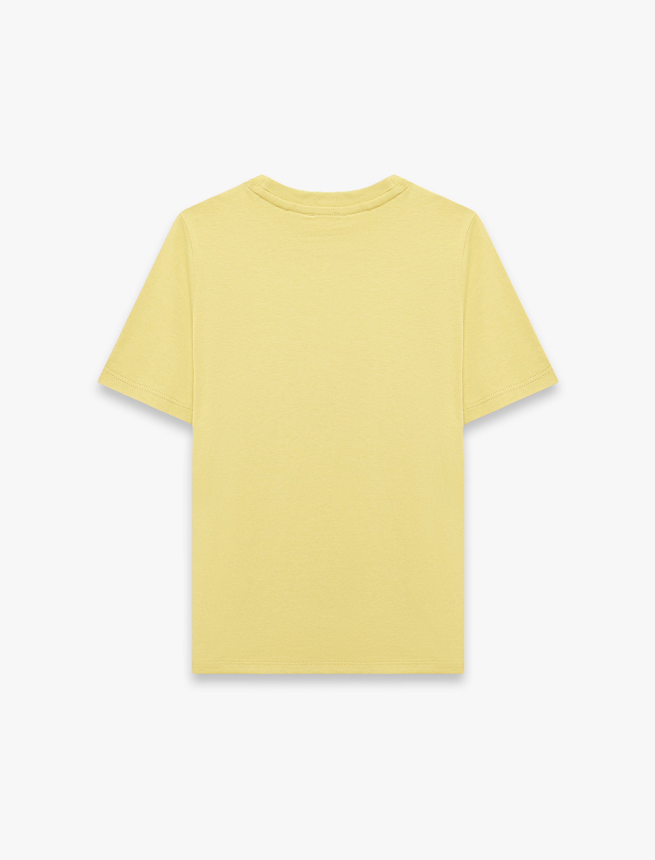  Erkek Çocuk Pamuklu Kısa Kollu Bisiklet Yaka Baskı Detaylı Tişört