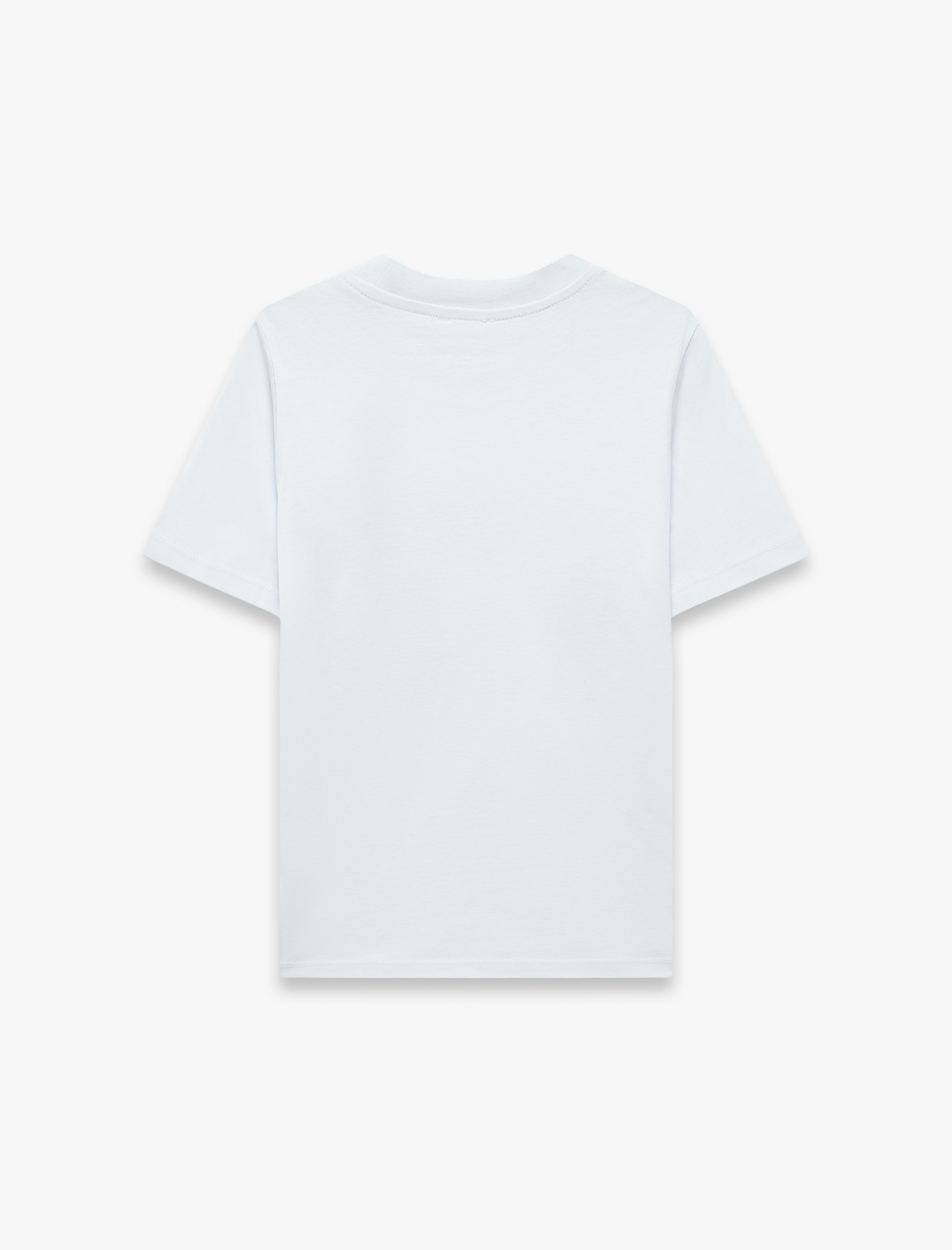  Erkek Çocuk Pamuklu Kısa Kollu Bisiklet Yaka Baskılı Tişört