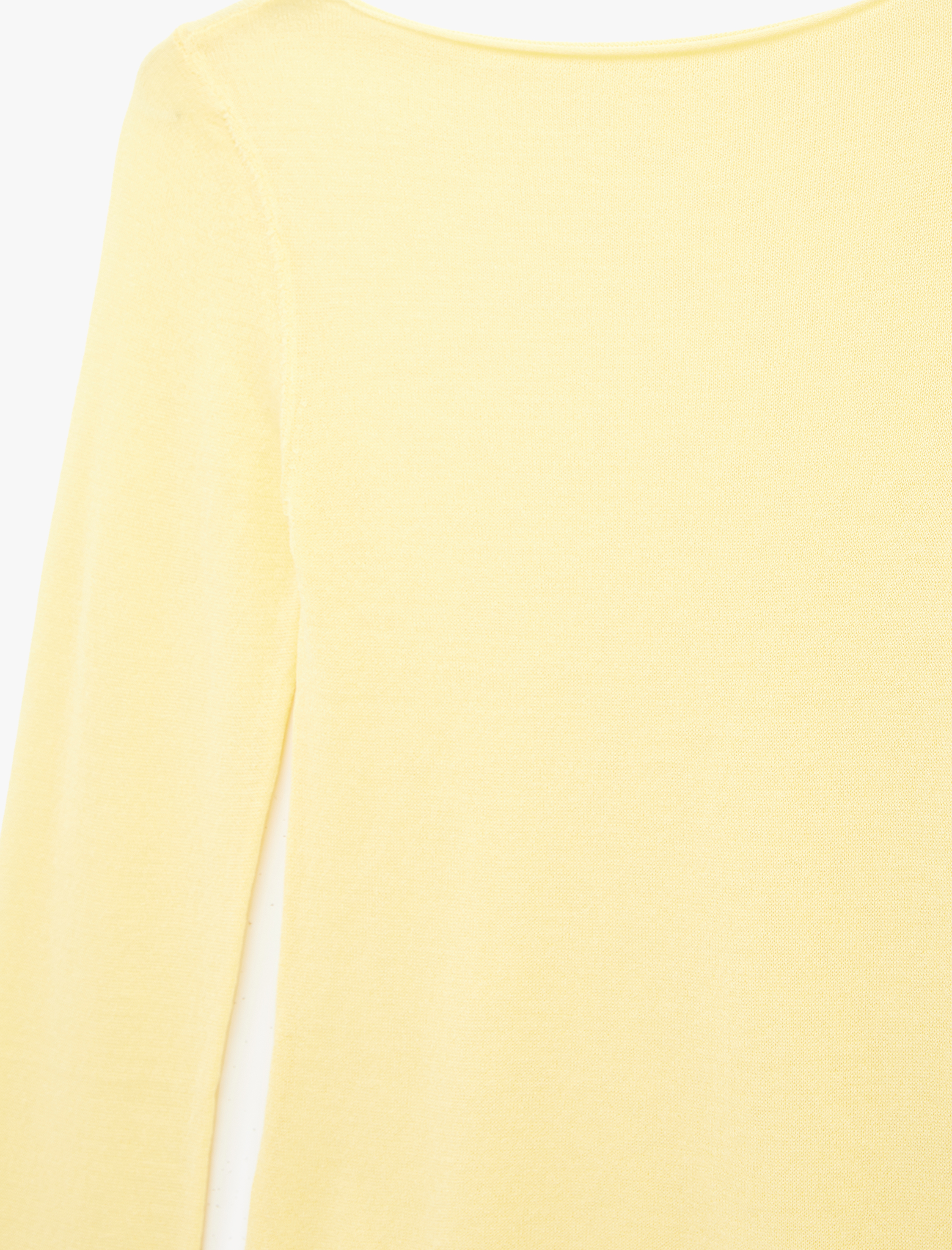   Uzun Kollu Bisiklet Yaka Viskon Triko Kazak