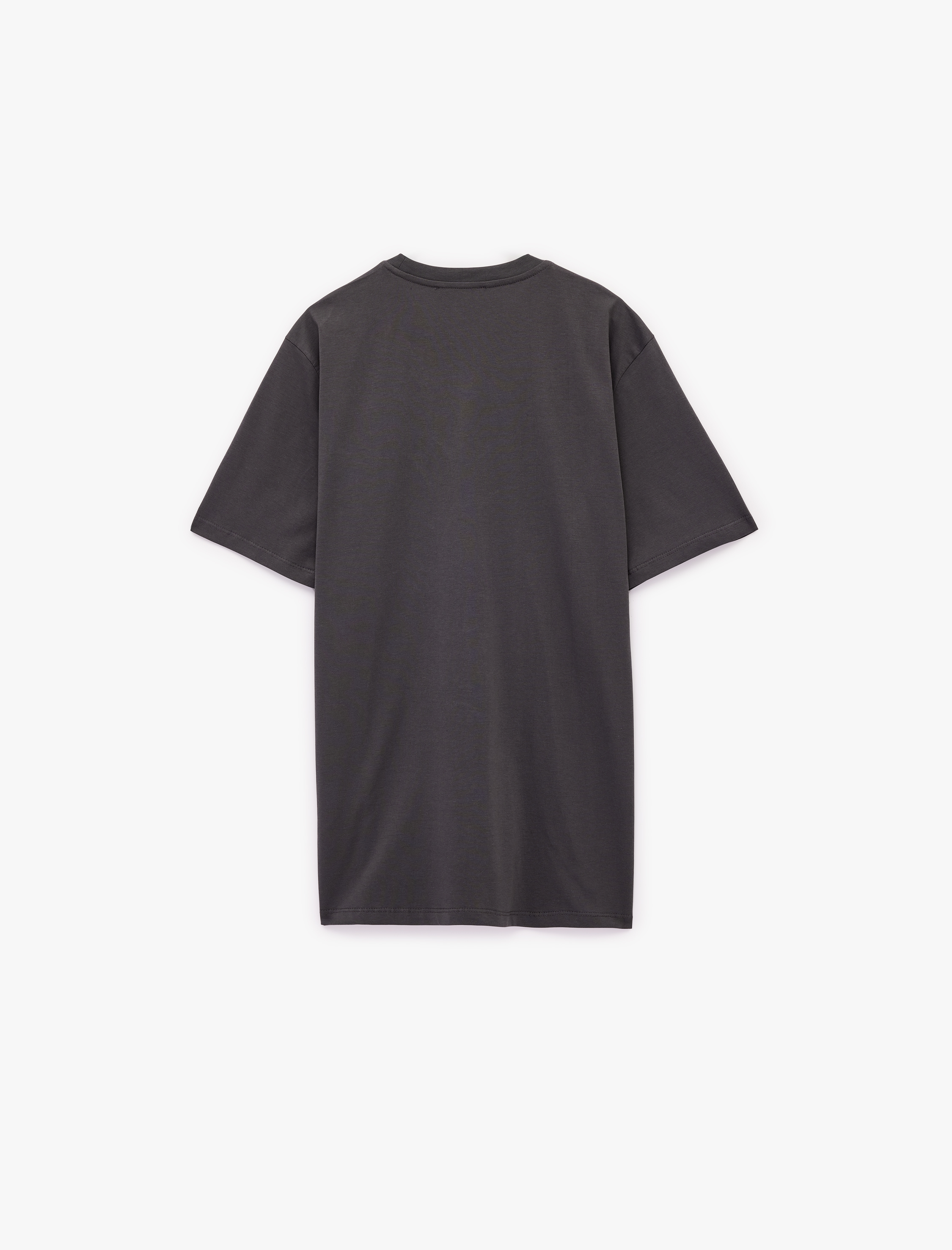   Regular Fit Kısa Kollu Bisiklet Yaka Basic Pamuklu Tişört