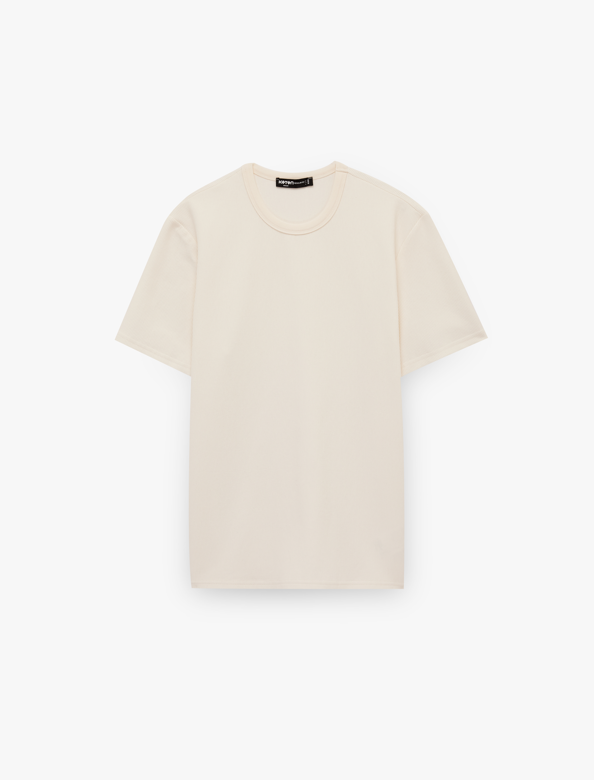   Pamuklu Regular Fit Kısa Kollu Bisiklet Yaka Basic Tişört