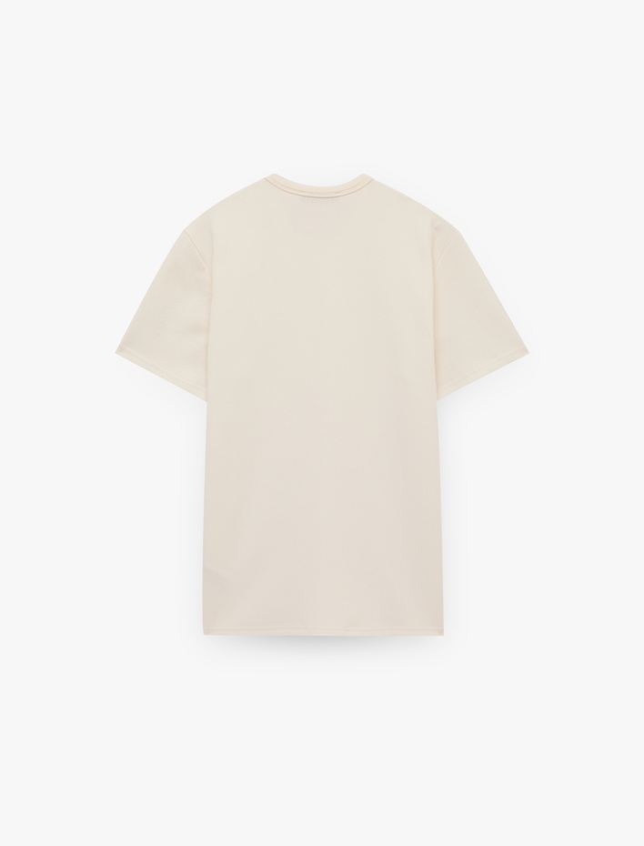  Pamuklu Regular Fit Kısa Kollu Bisiklet Yaka Basic Tişört