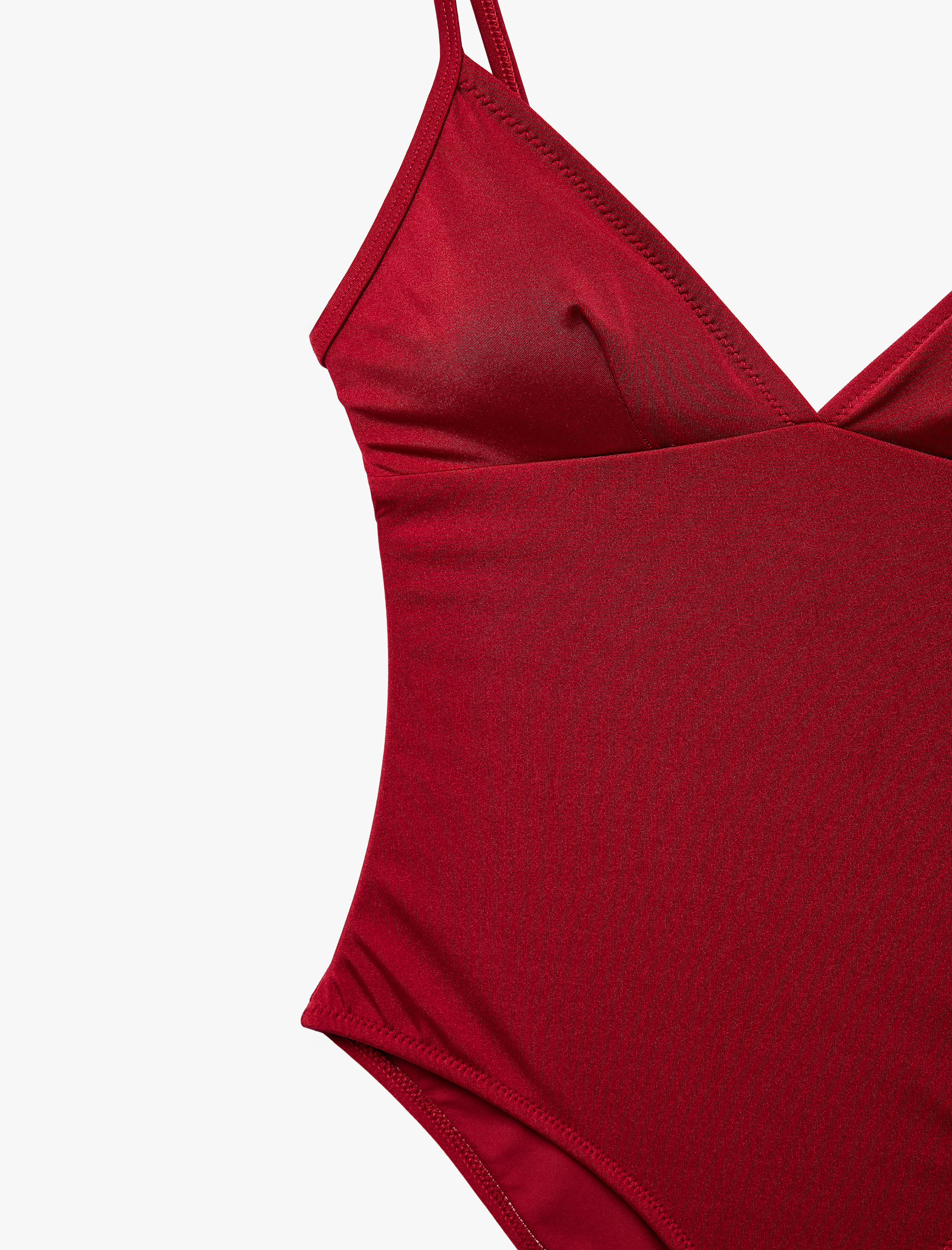   V Yaka Ayarlanabilir Askılı Mayo