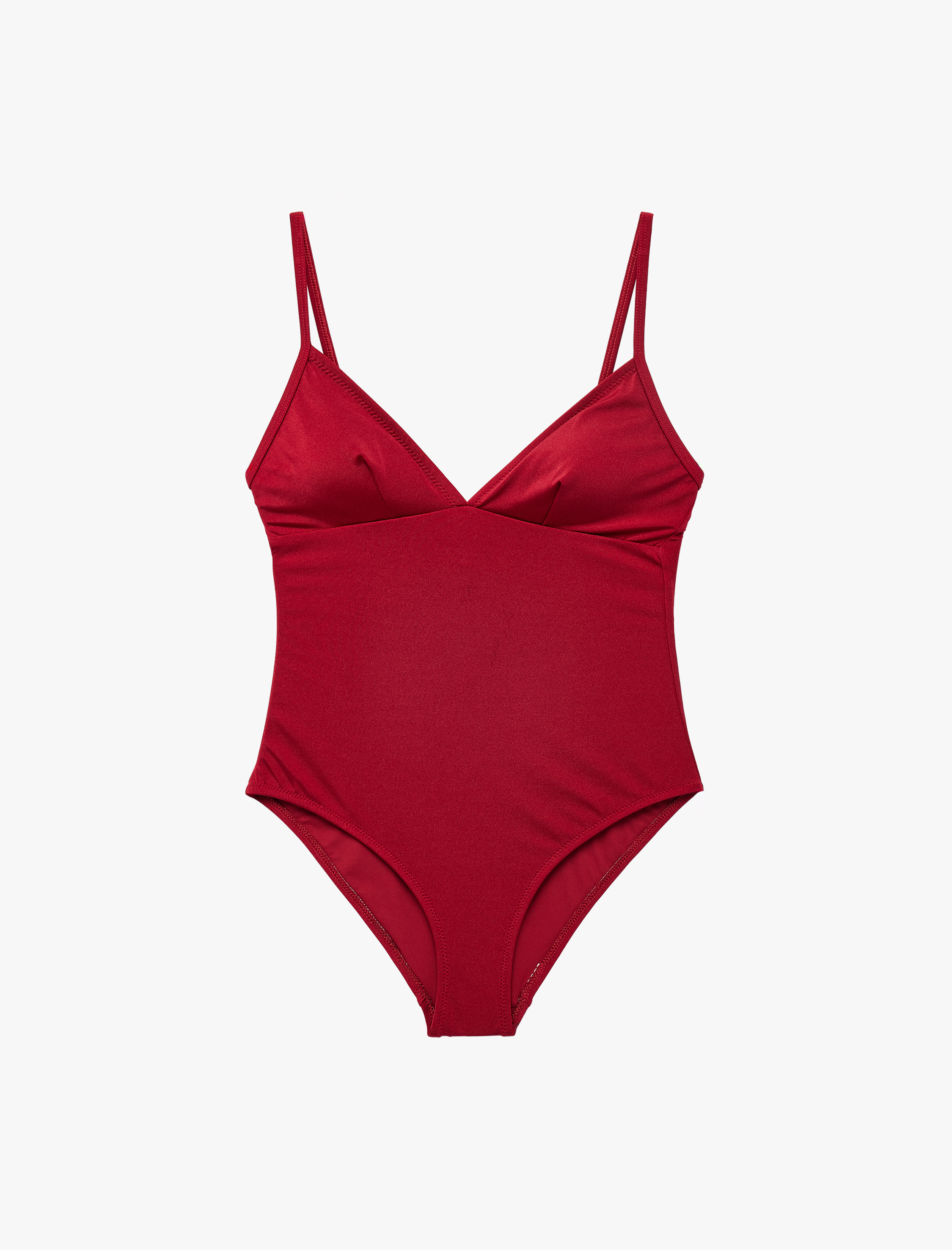   V Yaka Ayarlanabilir Askılı Mayo