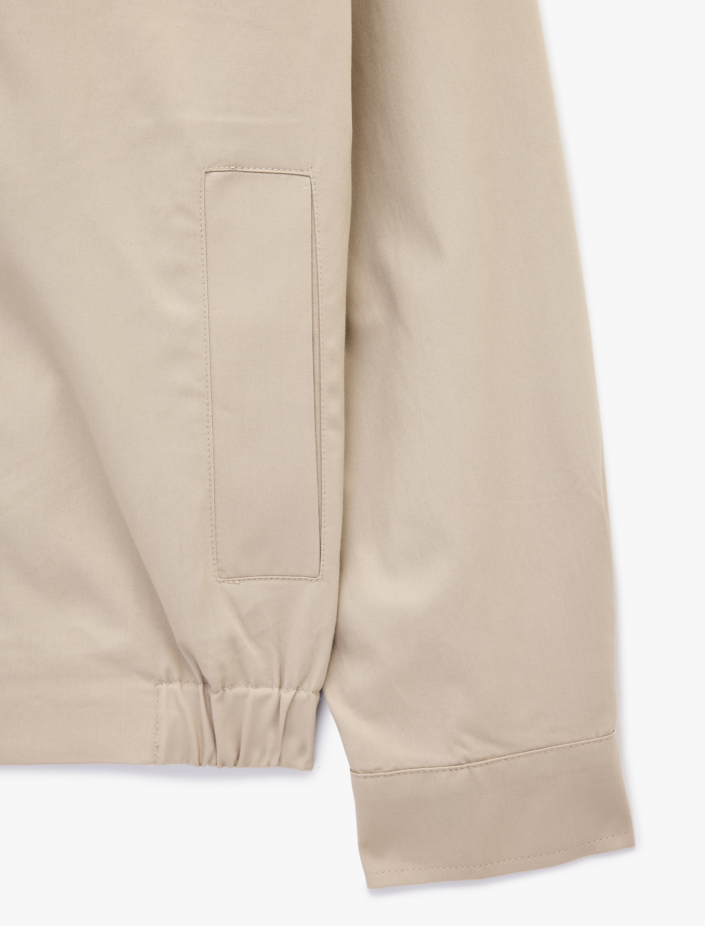   Regular Fit Pamuklu Uzun Kollu Gömlek Yaka Fermuarlı Ceket