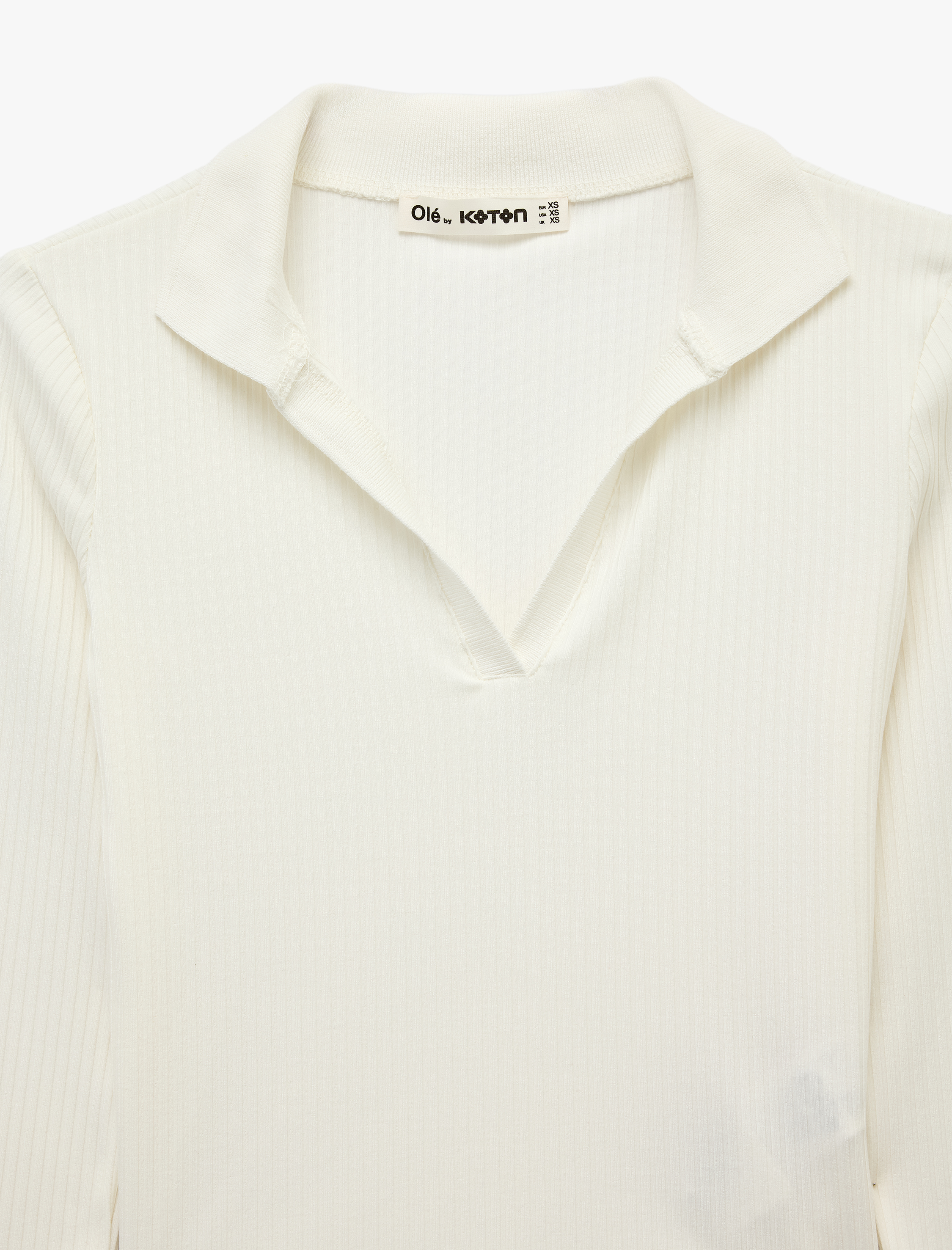   Kaşkorse Uzun Kollu Slim Fit Polo Yaka Tişört