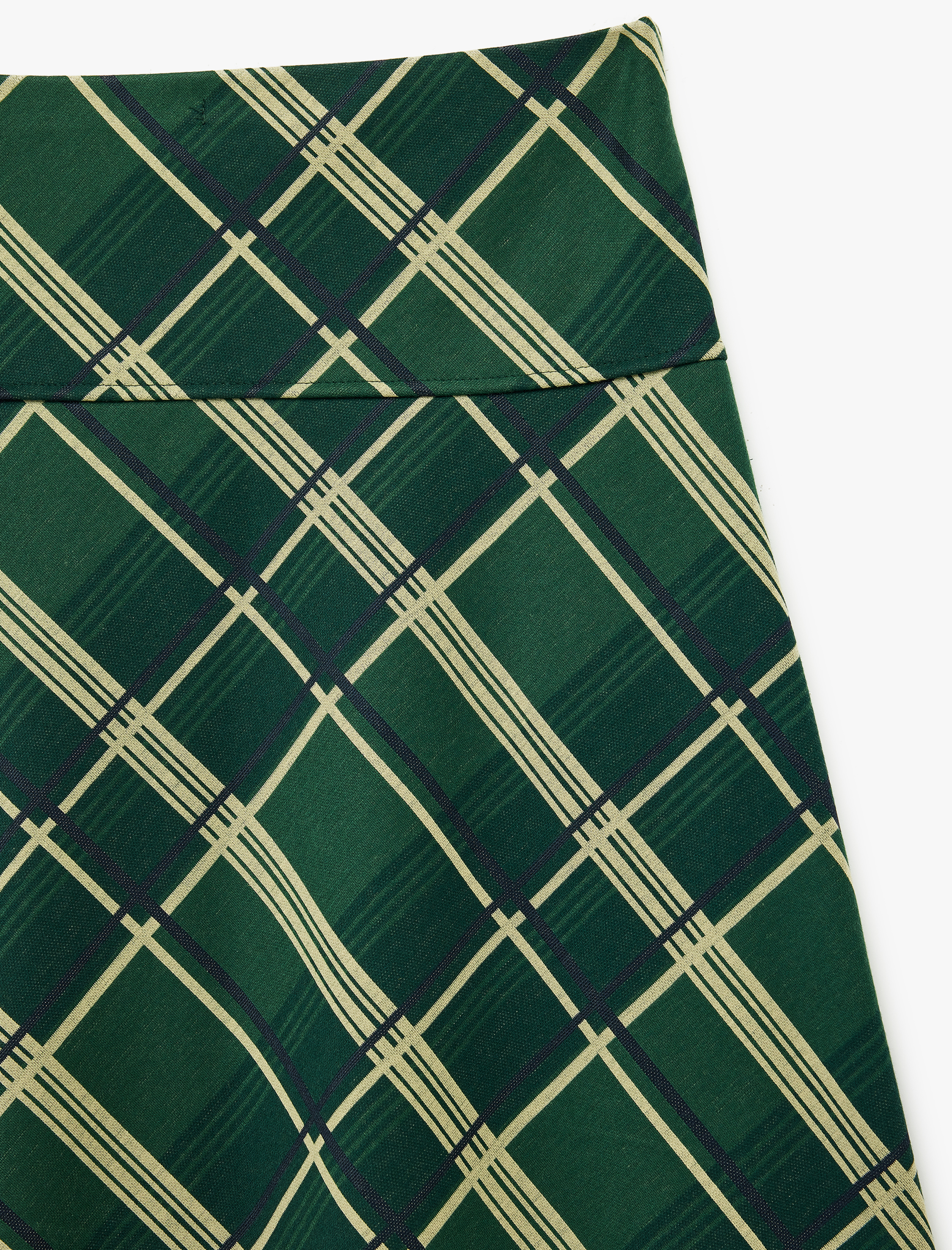   Standart Bel Midi Ekose Etek