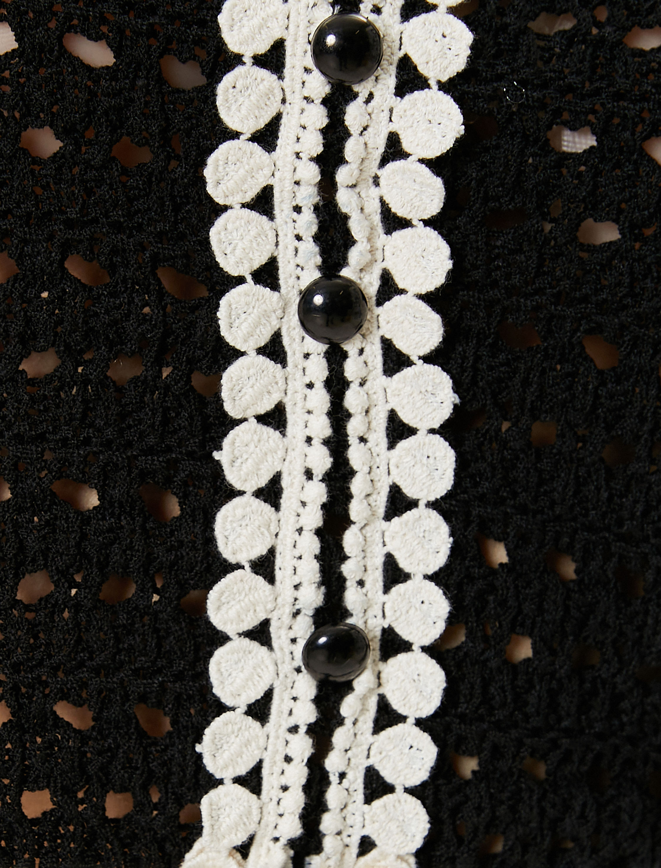   Koton X Melis Ağazat - Askılı Kroşe Üst Düğme Detaylı Renk Kontrastlı