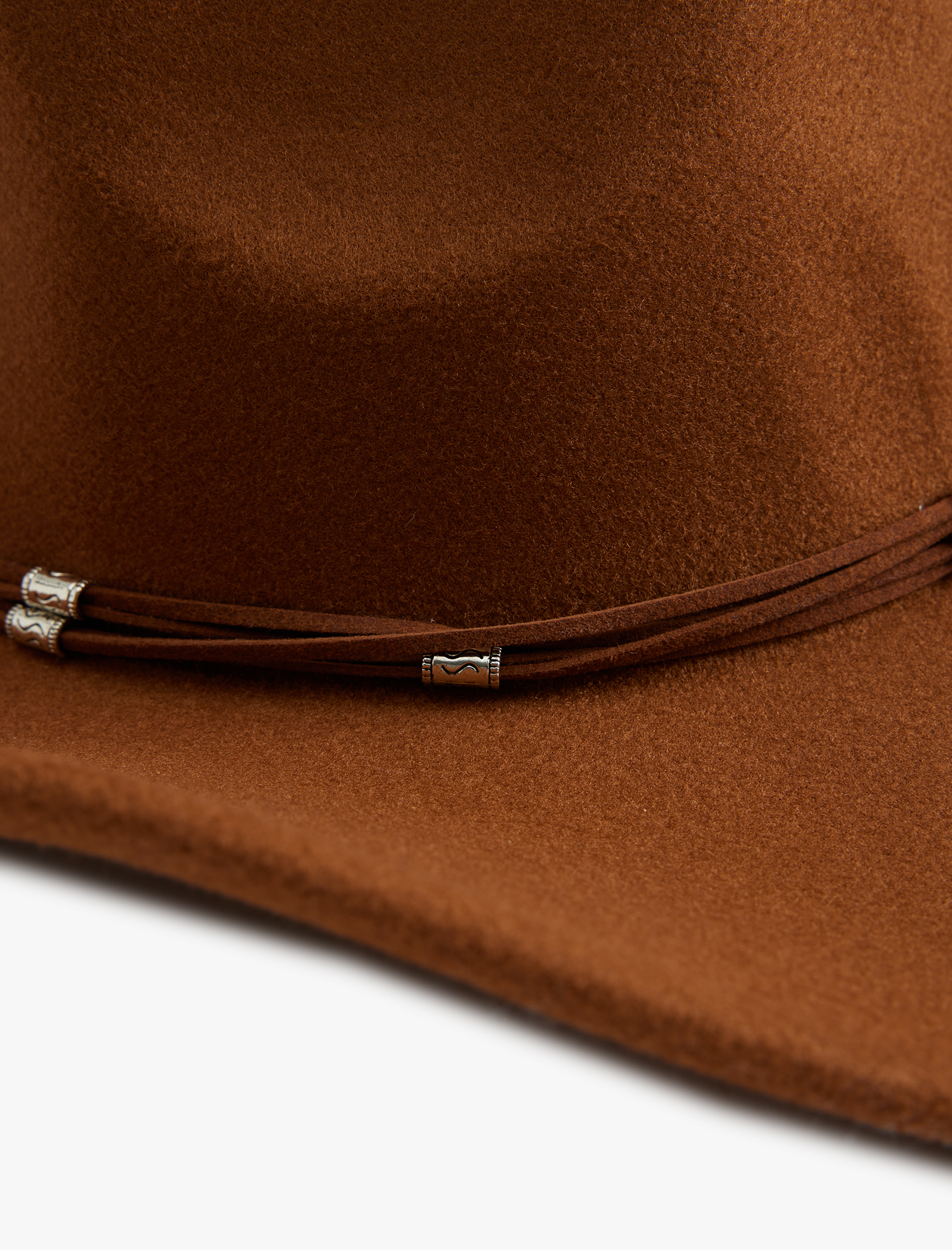  Kadın Fötr Şapka Bant Detaylı