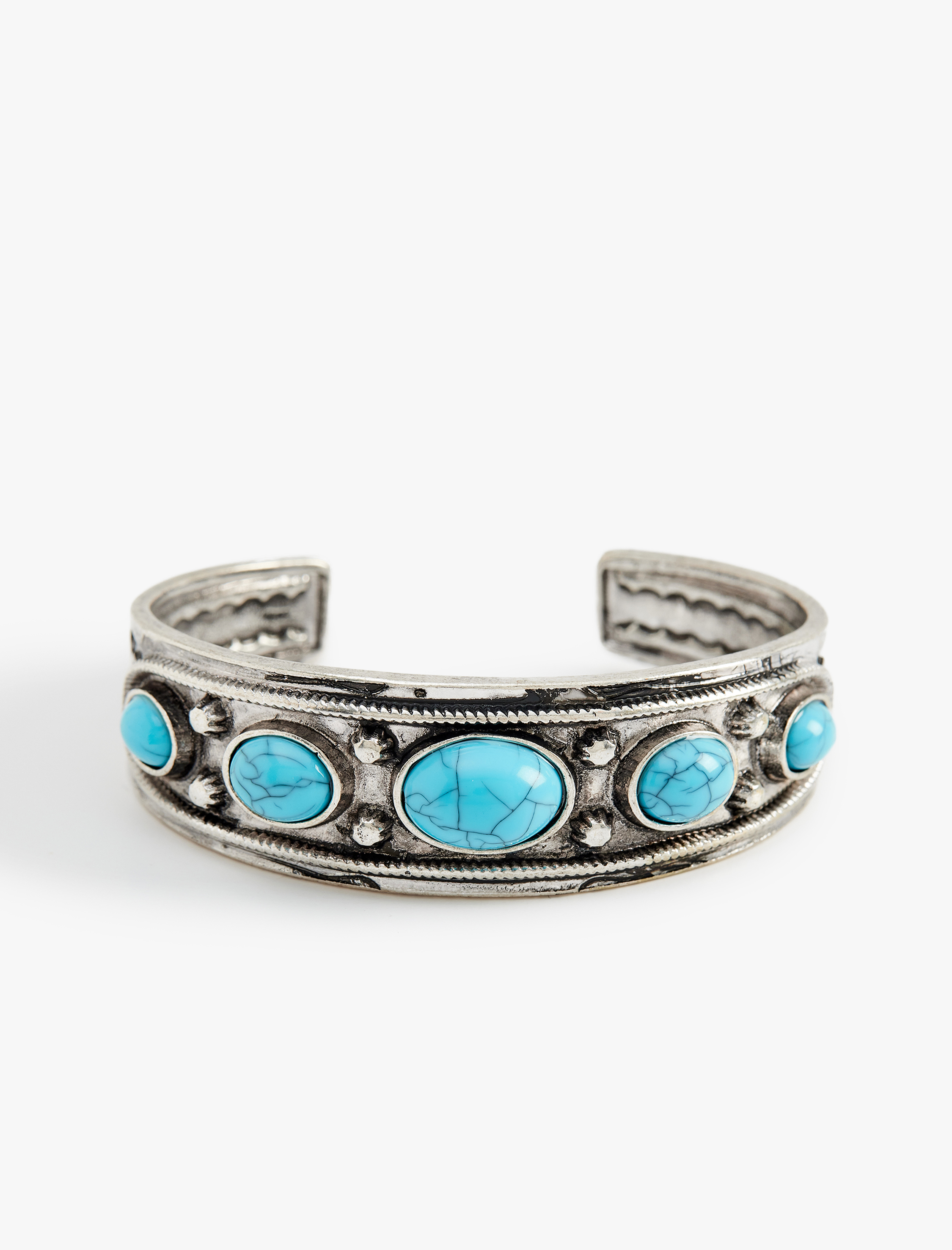  Kadın Taşlı Vintage Bileklik