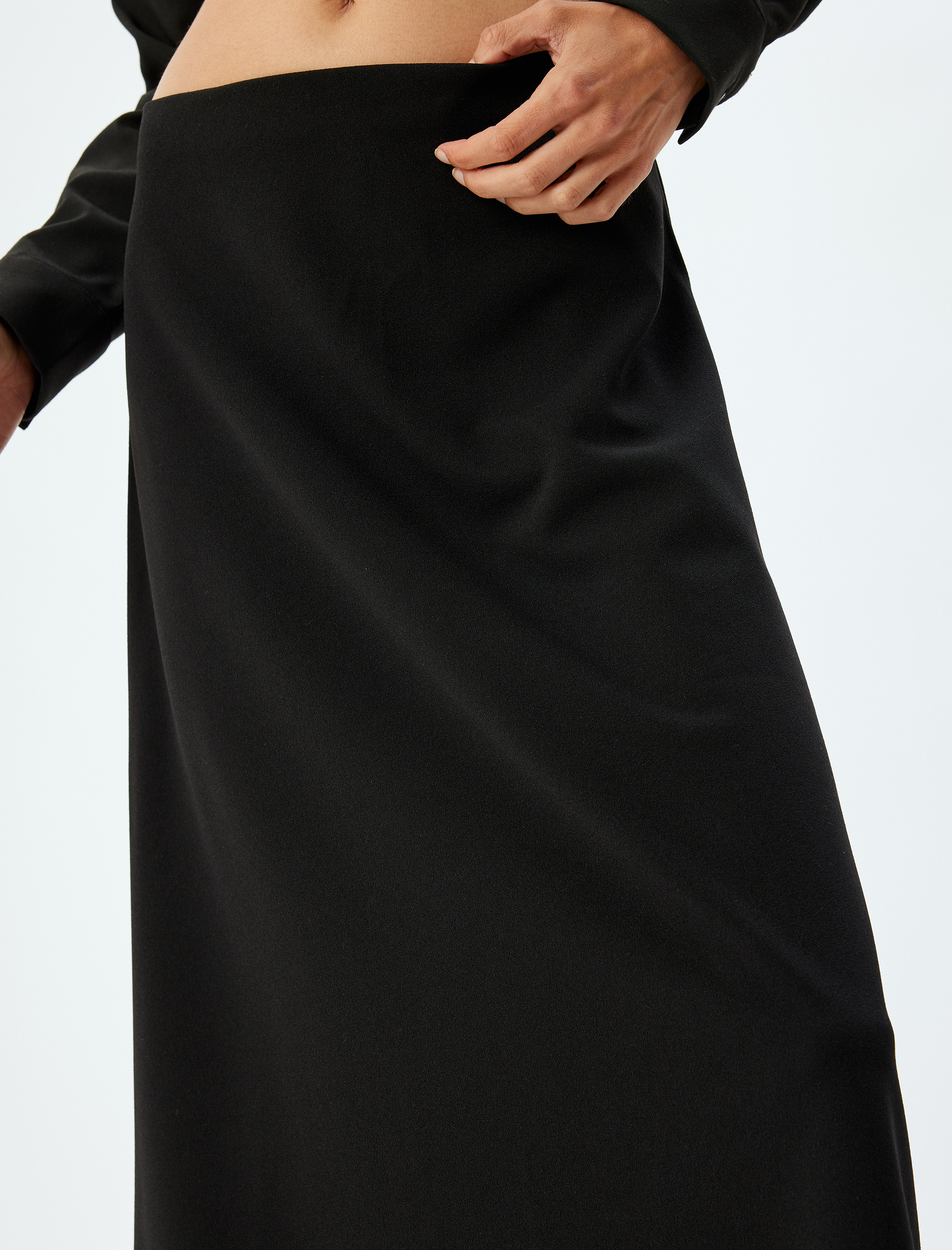   Uzun Etek A Kesim Standart Bel