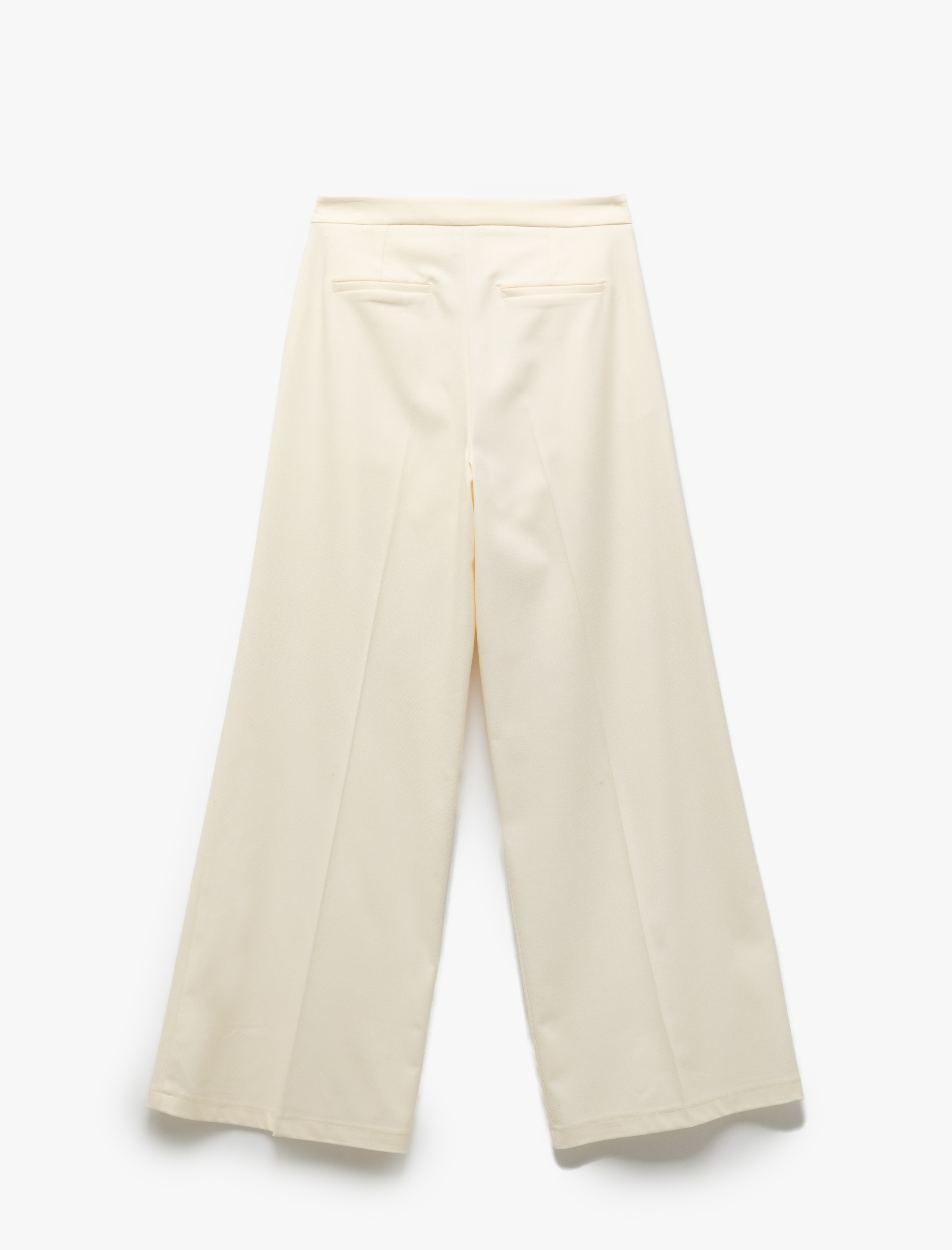   Cepli Pile Detaylı Palazzo Pantolon