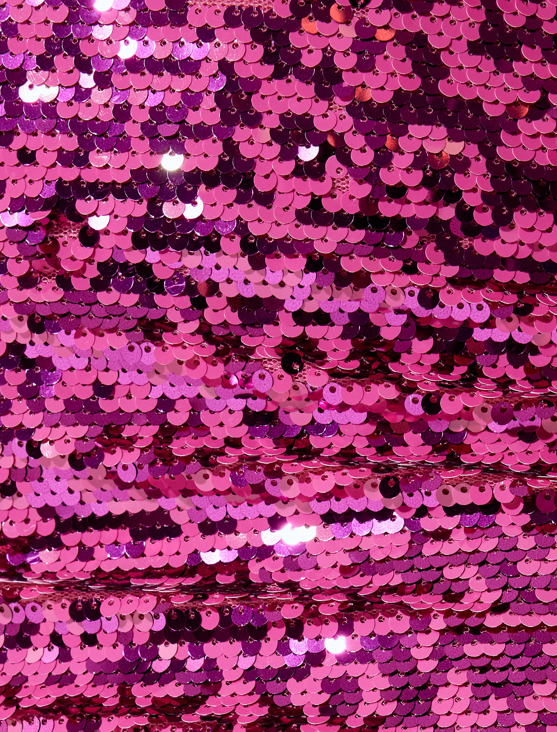   Pullu Payetli Beli Lastikli Mini Etek