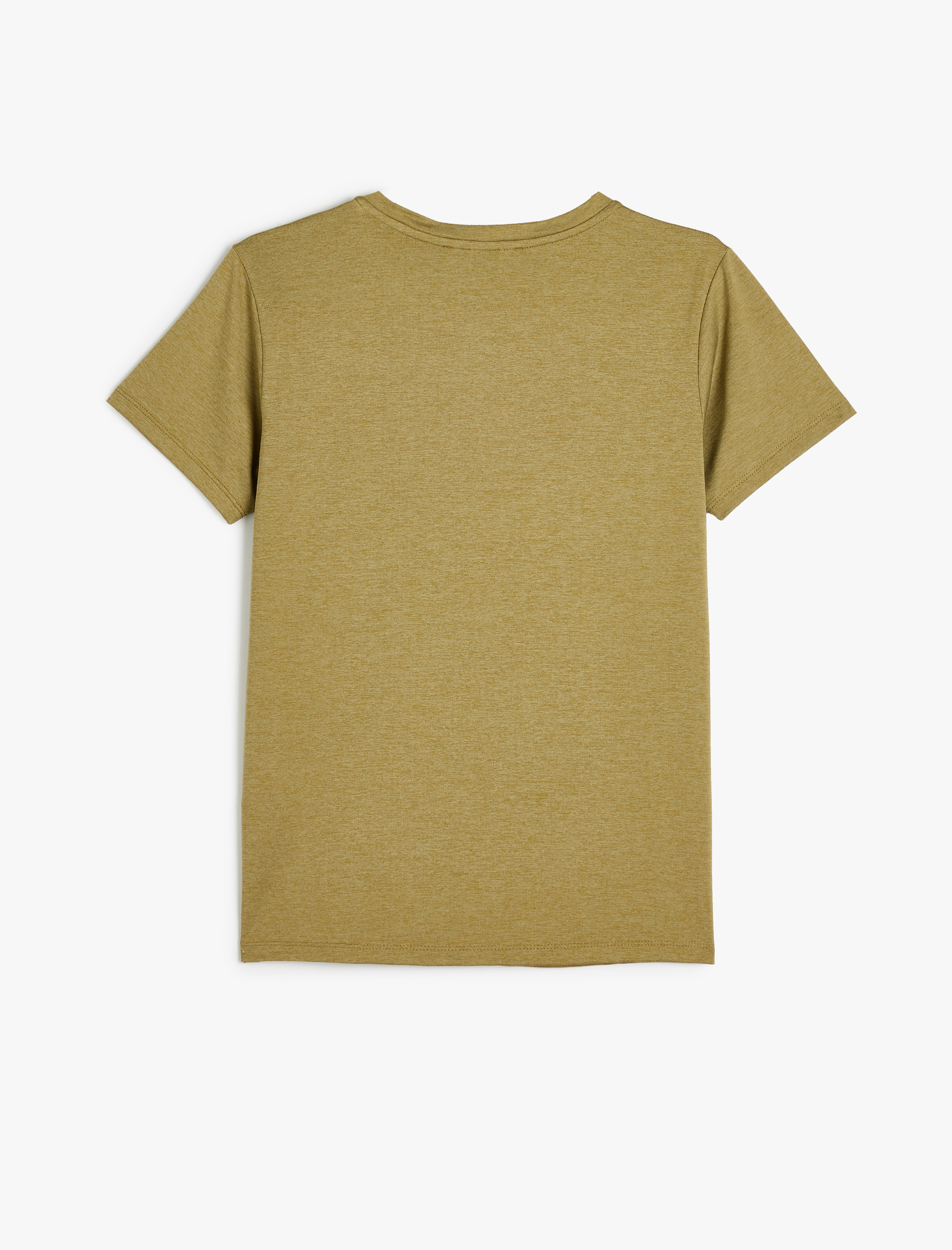   Spor Tişört Bisiklet Yaka Kısa Kollu Rahat Kalıp