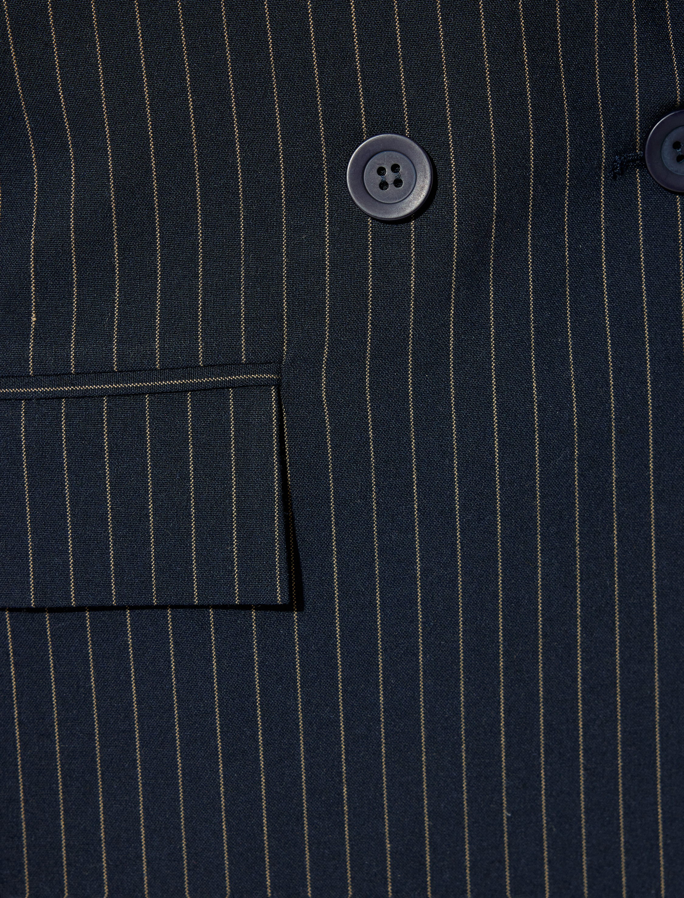   Koton X Sima Tarkan - Kruvaze Kapaklı Cep Detaylı Uzun Blazer Ceket