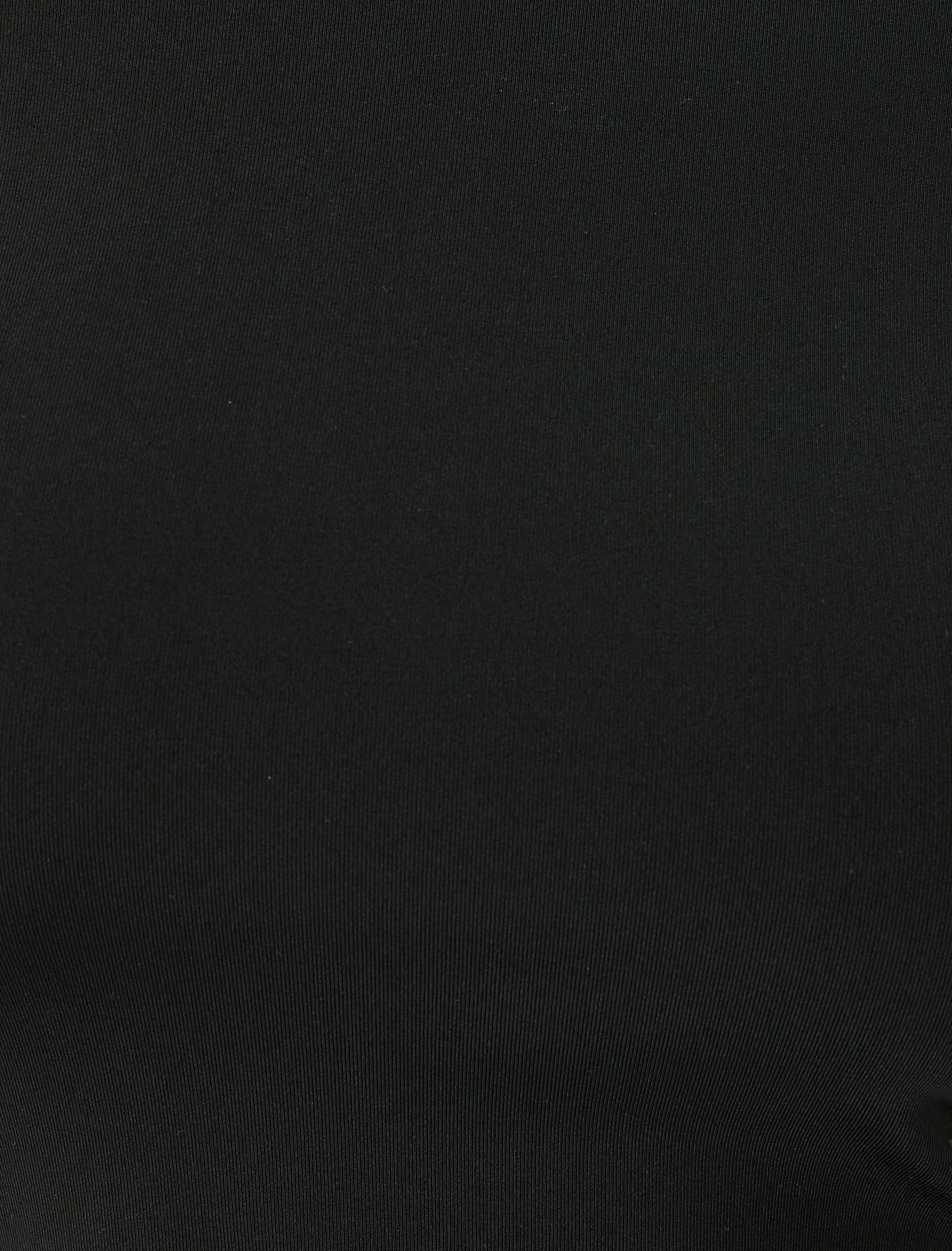   Spor Tişört Uzun Kollu Bisiklet Yaka Dikiş Detaylı Yumuşak Tuşe Şardonlu Slim Fit