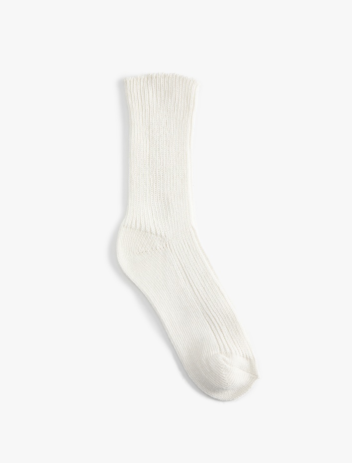 Kadın Kalın Dokulu Soket Çorap