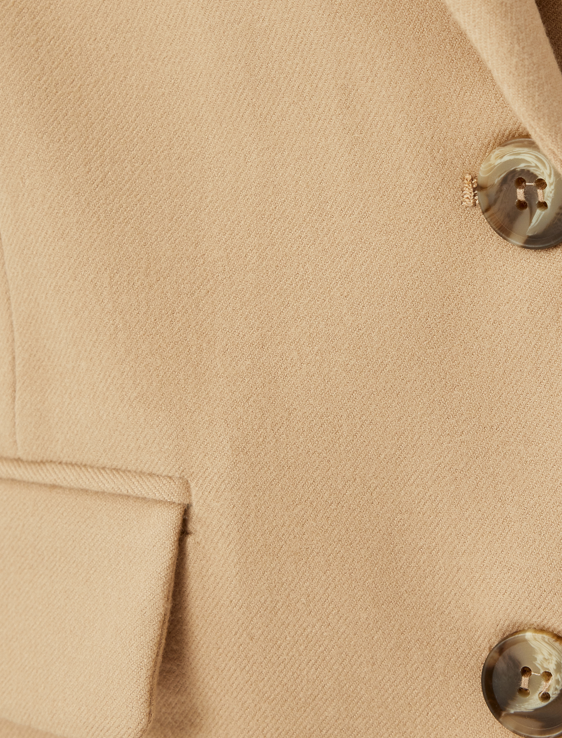   Koton X Sima Tarkan - Kapaklı Cep Detaylı Kruvaze Blazer Ceket