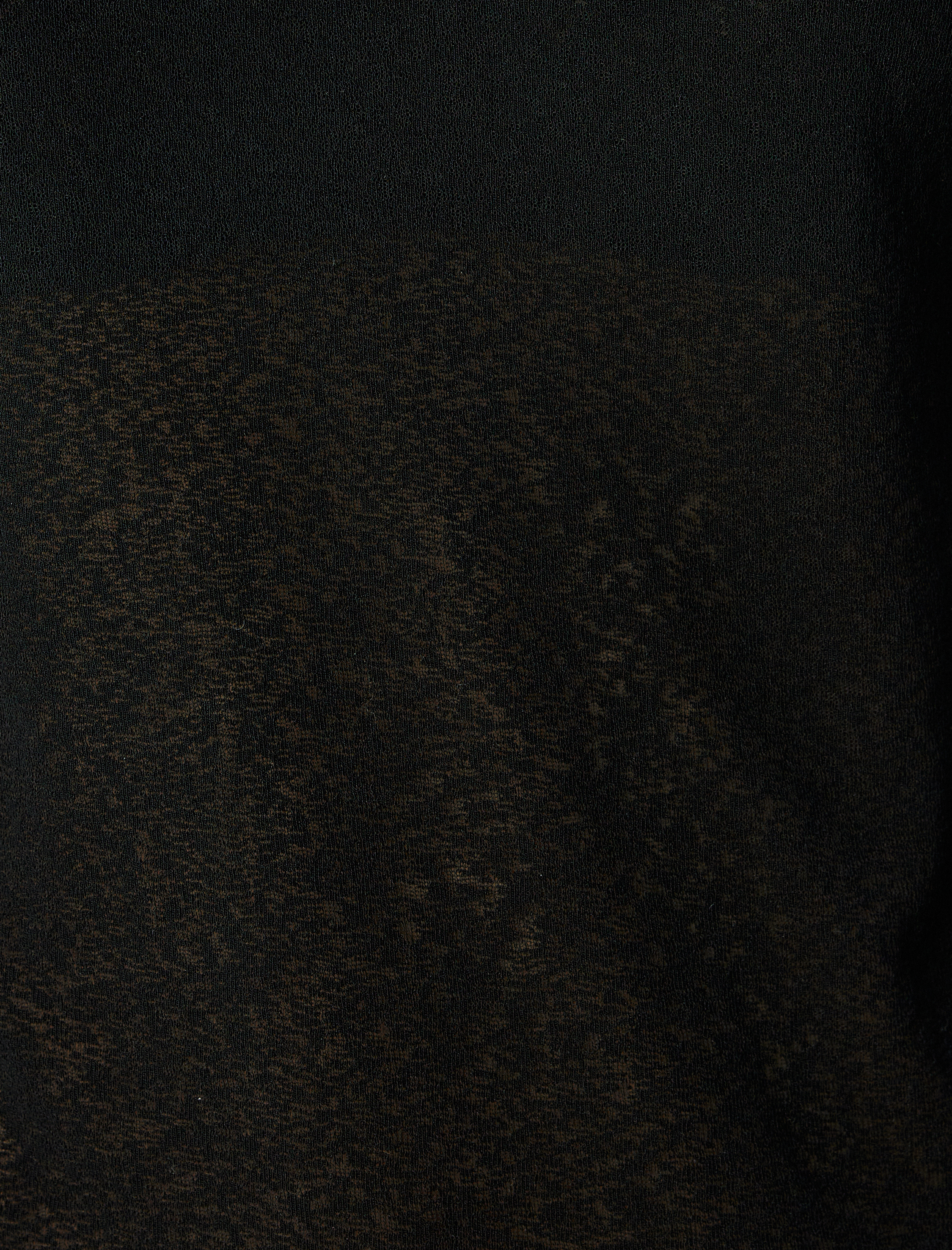   Balıkçı Yaka Yarı Transparan Uzun Kollu Body