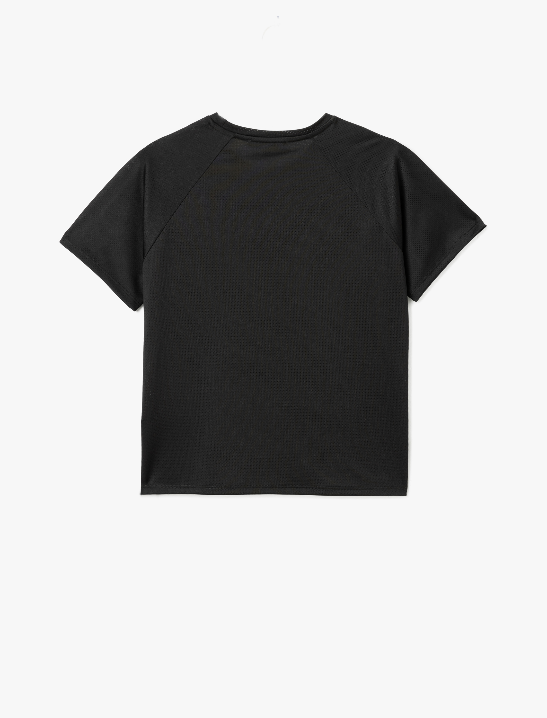   Slim Fit Kısa Kollu Bisiklet Yaka Spor Tişört