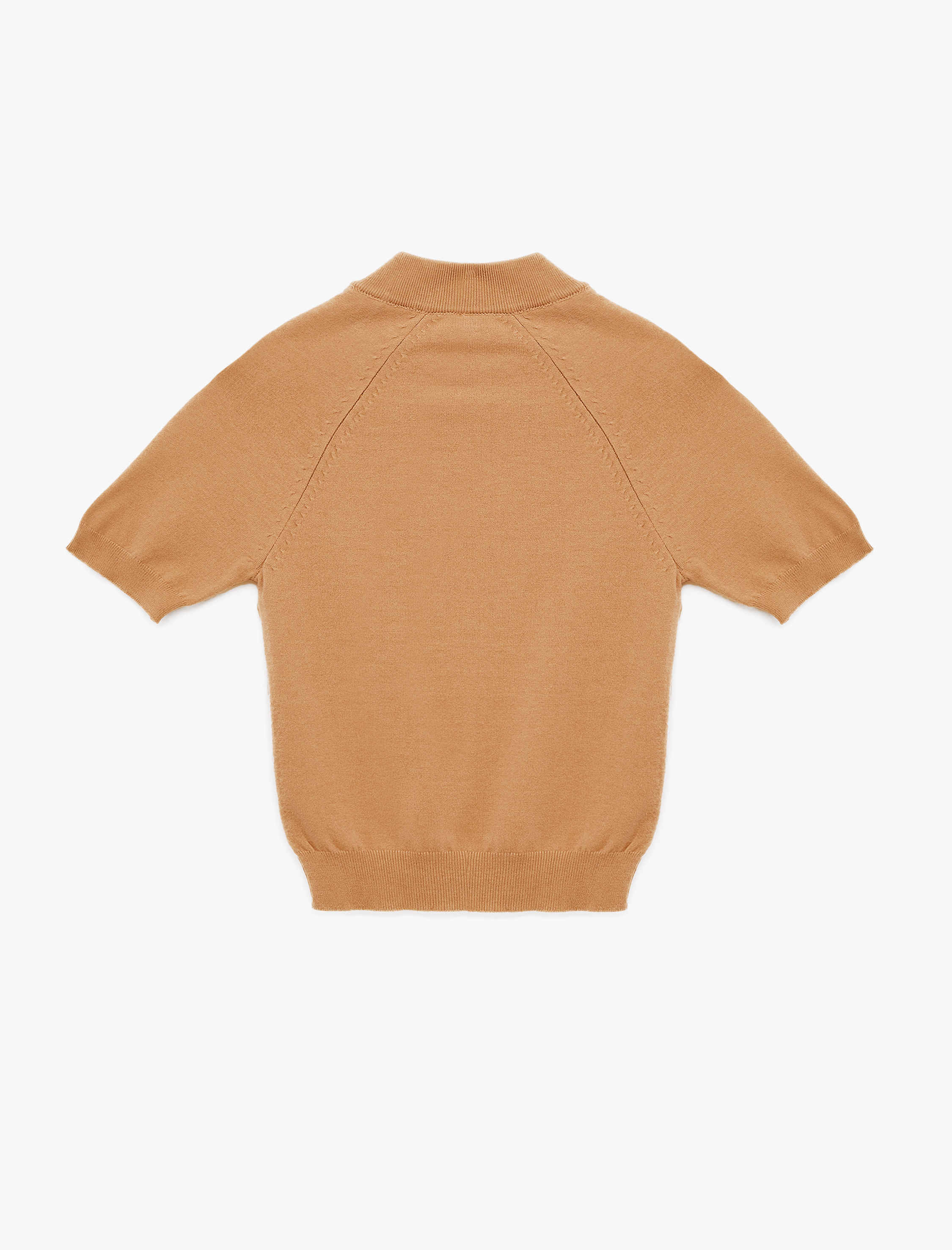   Balıkçı Yaka Kısa Kollu Triko Kazak