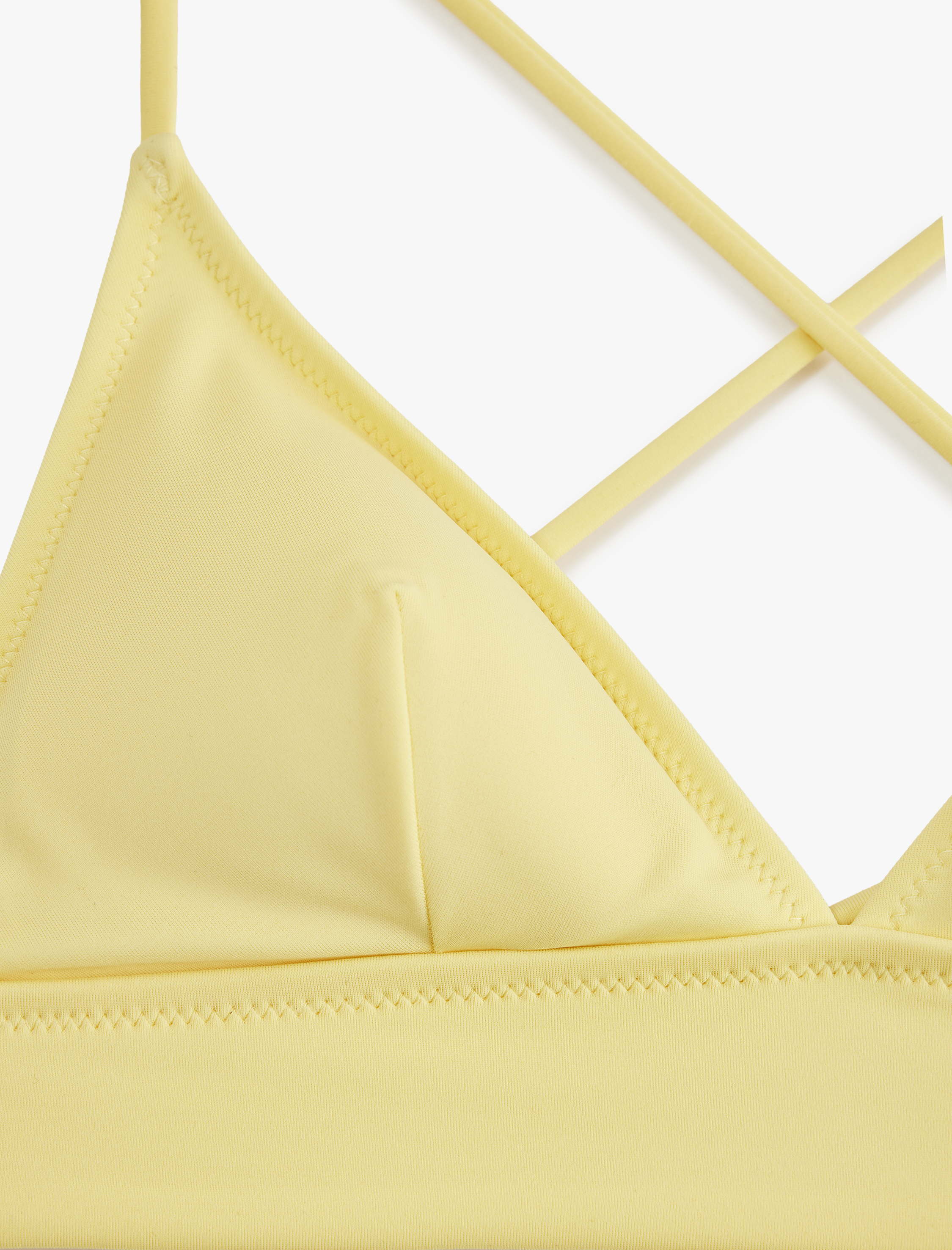   Çapraz Askılı Bralet Bikini Üstü