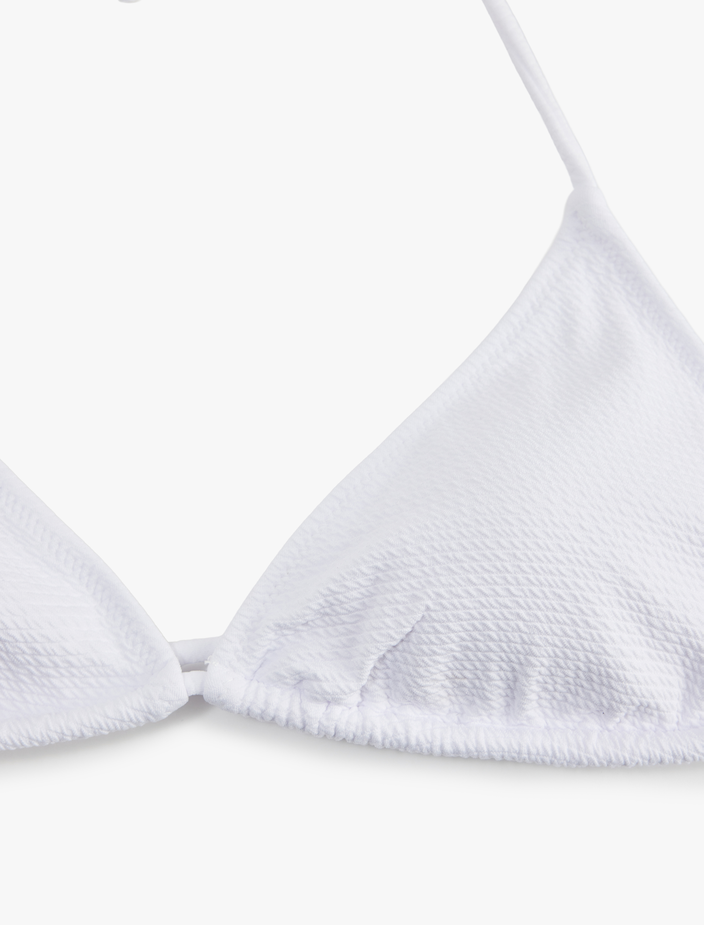   Dokulu Üçgen Bikini Üstü